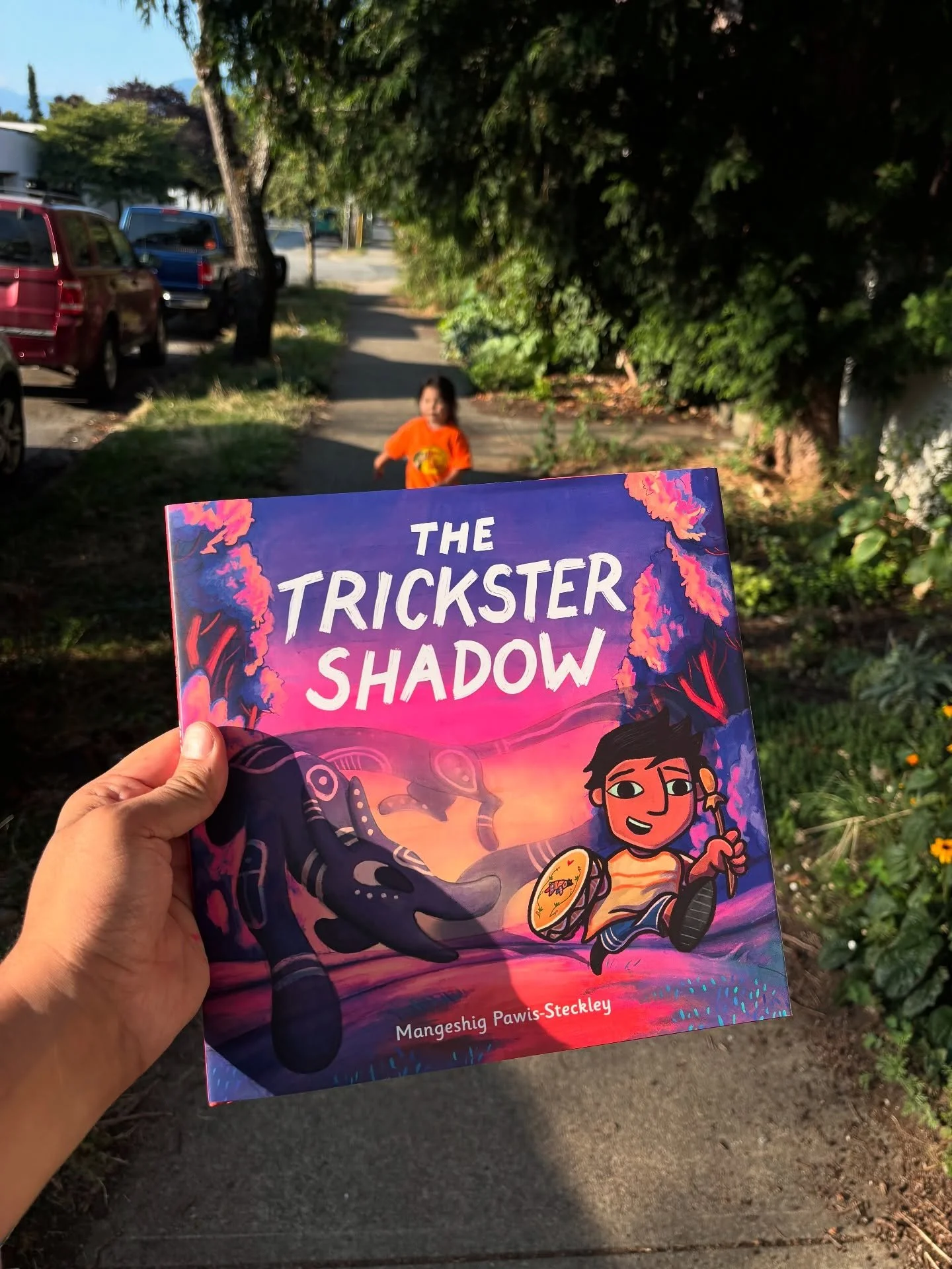 Release Day for The Trickster Shadow! This book is a major milestone for me, my tenth book and my unofficial first author/illustrator book! (I had written this before Boozhoo/Hello). I held this story with me for a while and I knew I&rsquo;d get it o
