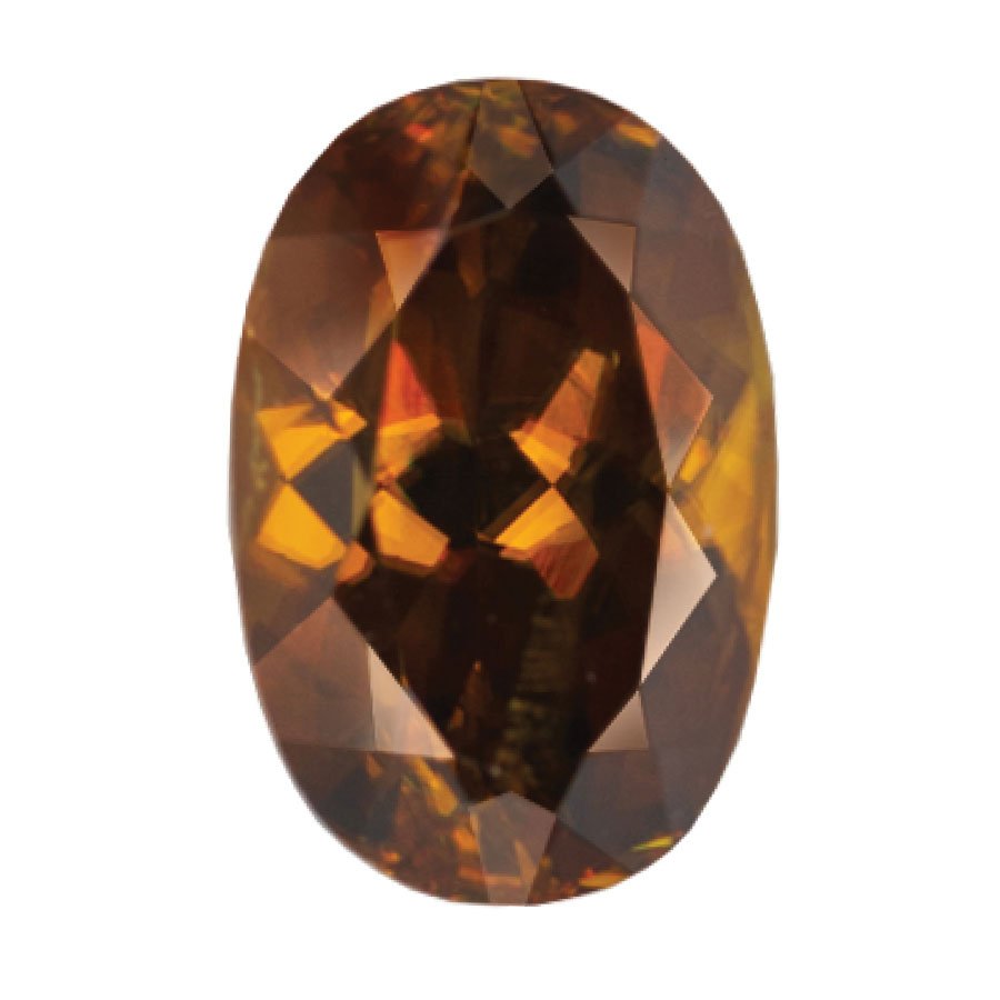 Sphene Oval Gemstone for Bespoke Jewelry