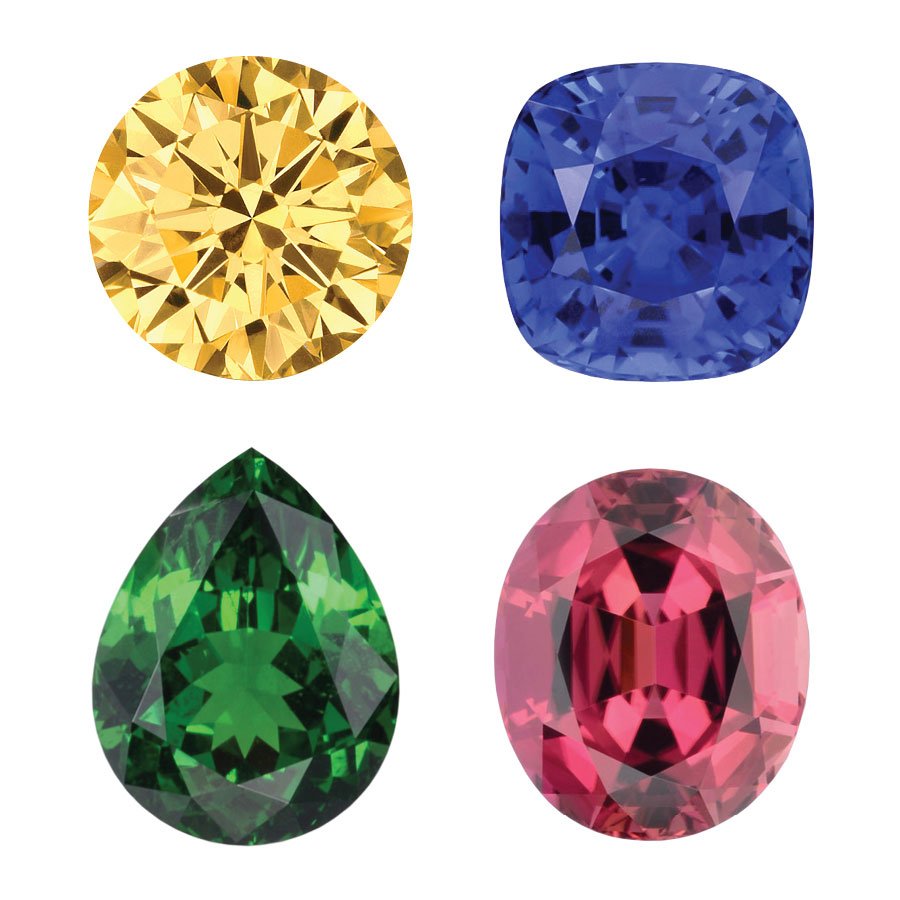 Colored Gemstones - Exceptional Alternative Engagement Ring Options