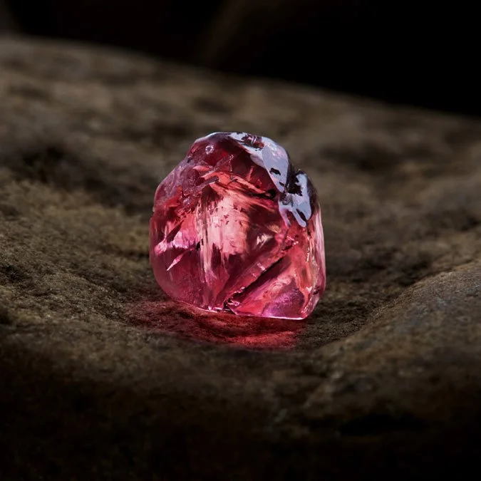 Argyle Pink Diamond Halo Pendant Necklace Luxury Heirloom