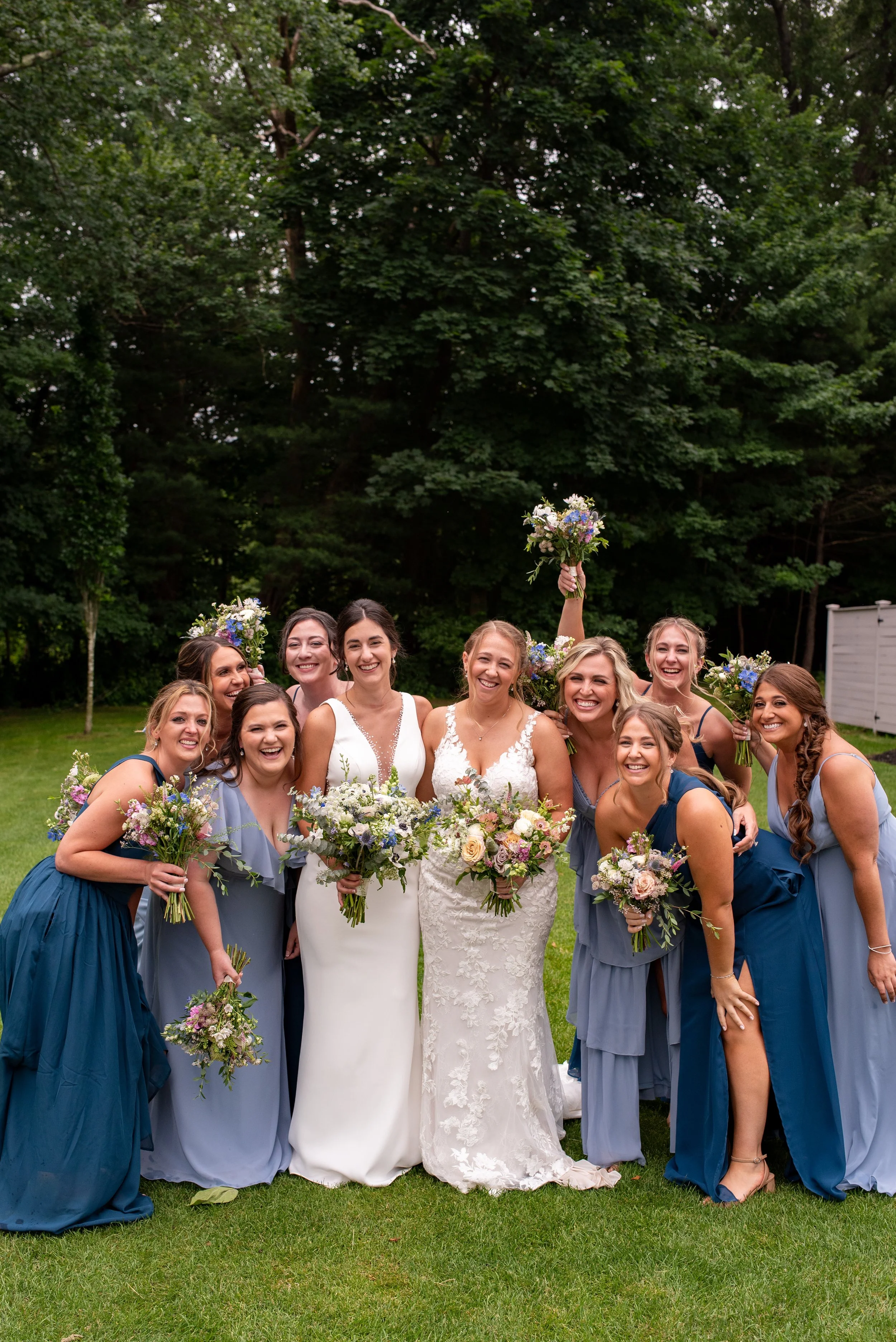 Bridal Party photos at The Grove