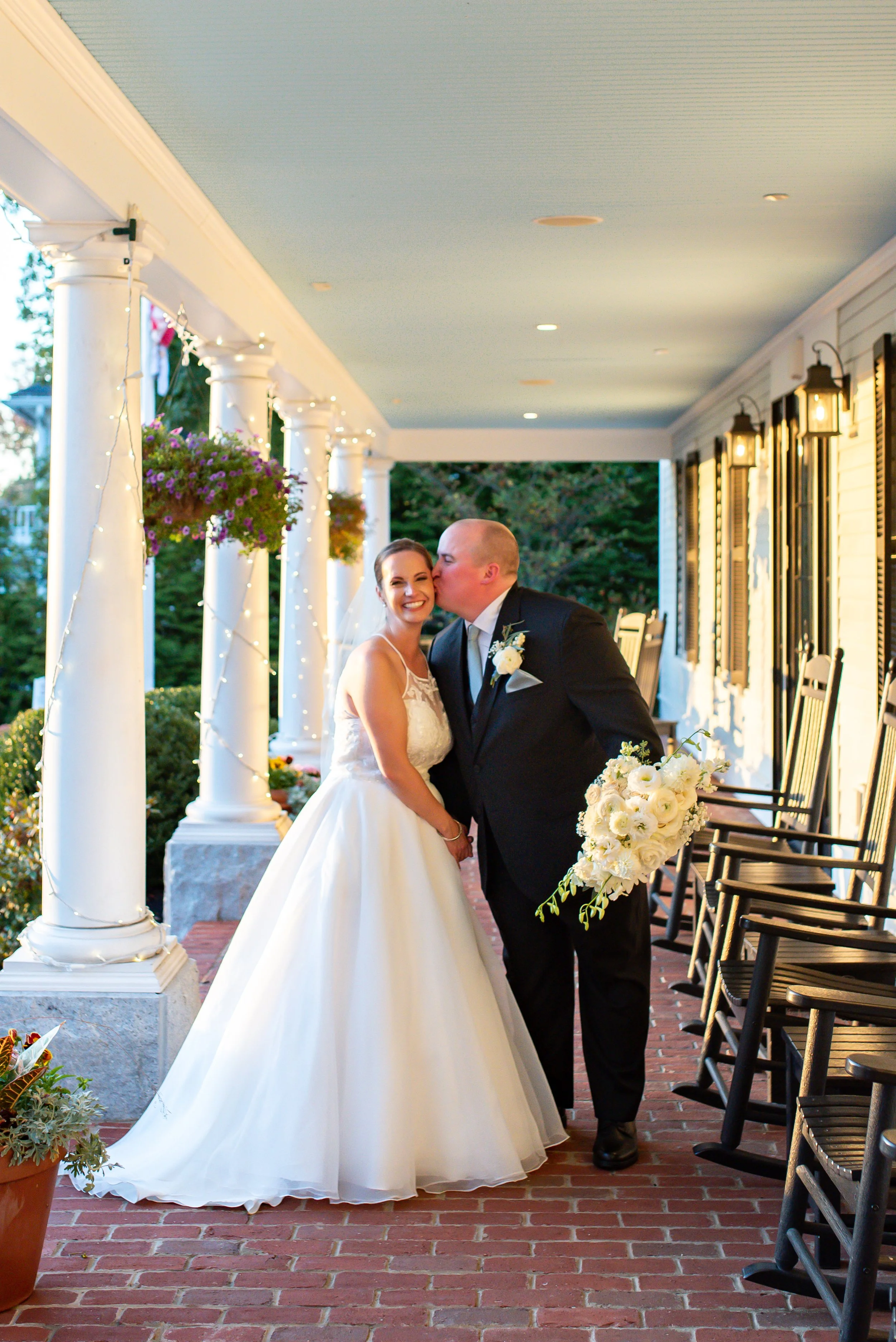 Front Porch portraits at The Groton Inn