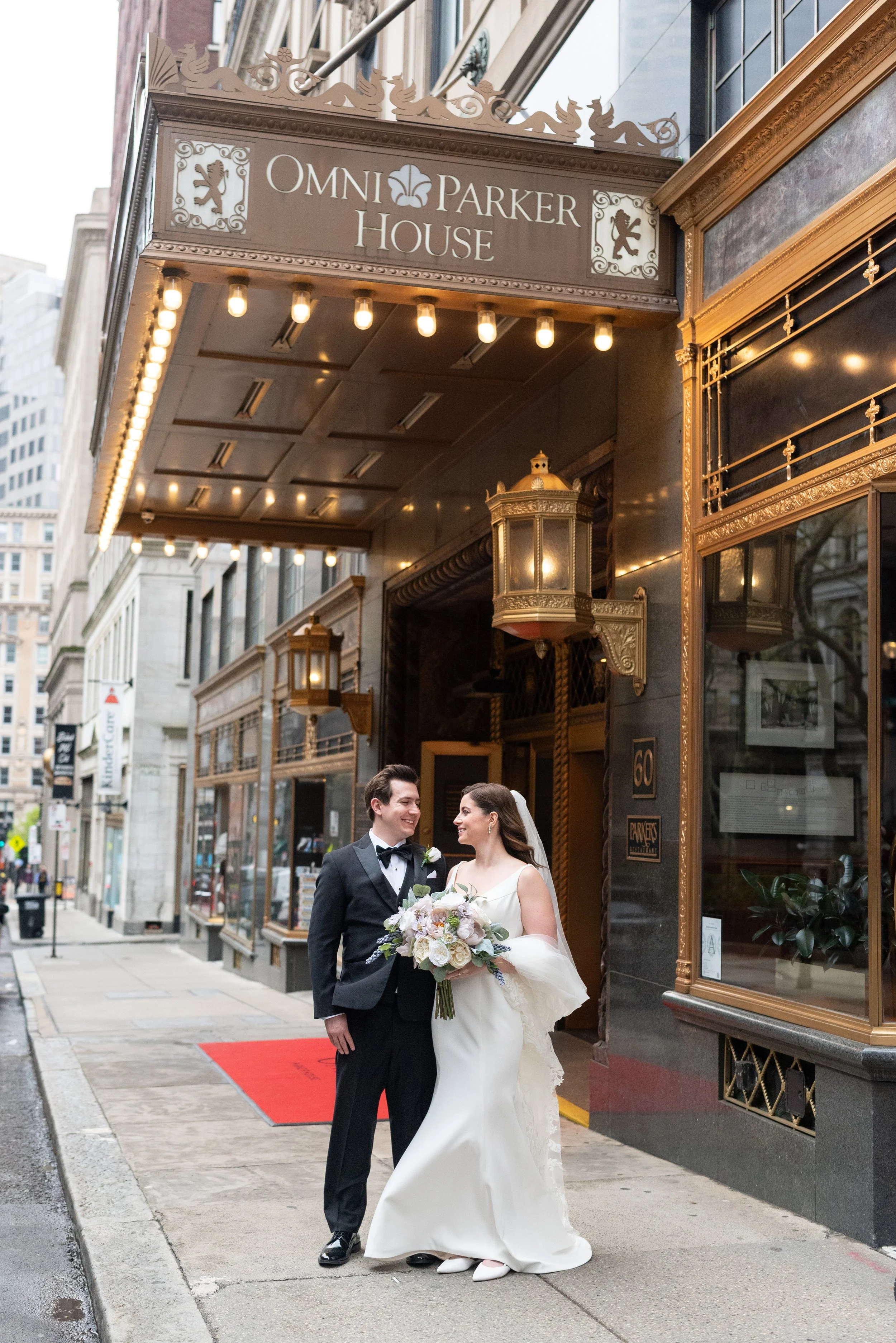 Omni Parker House Boston Wedding Photographer
