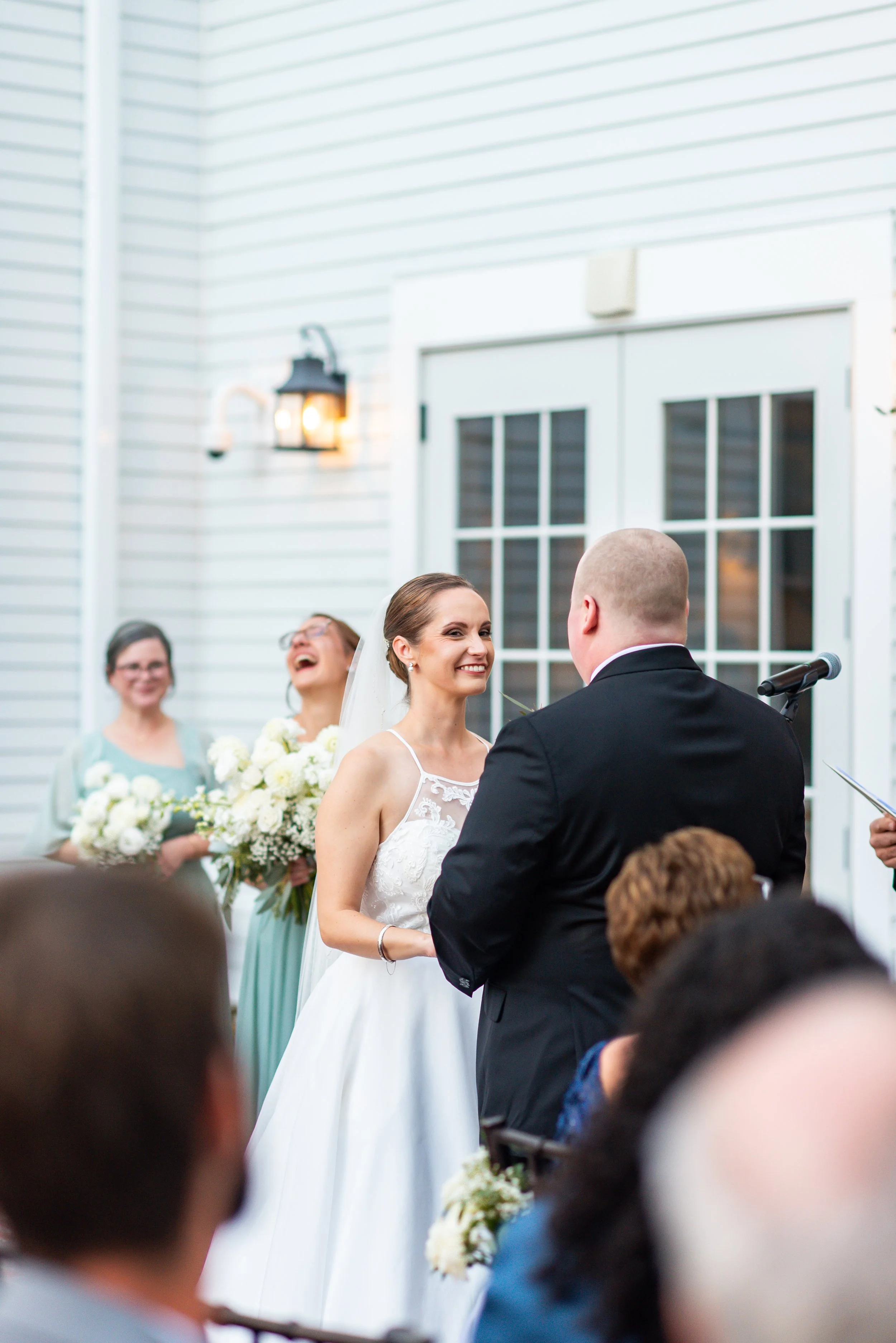 Courtyard Ceremony at The Groton Inn