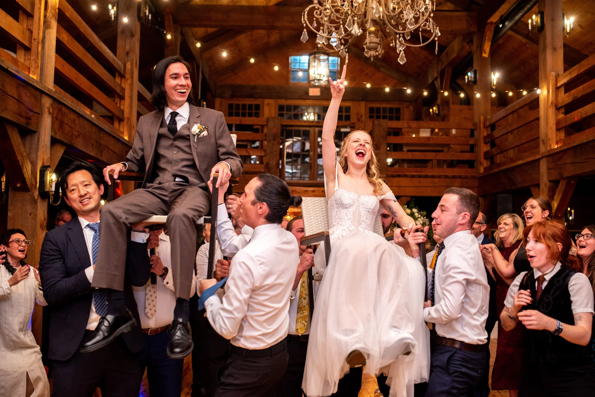 Dance floor at The Red Lion Inn Cohasset Wedding