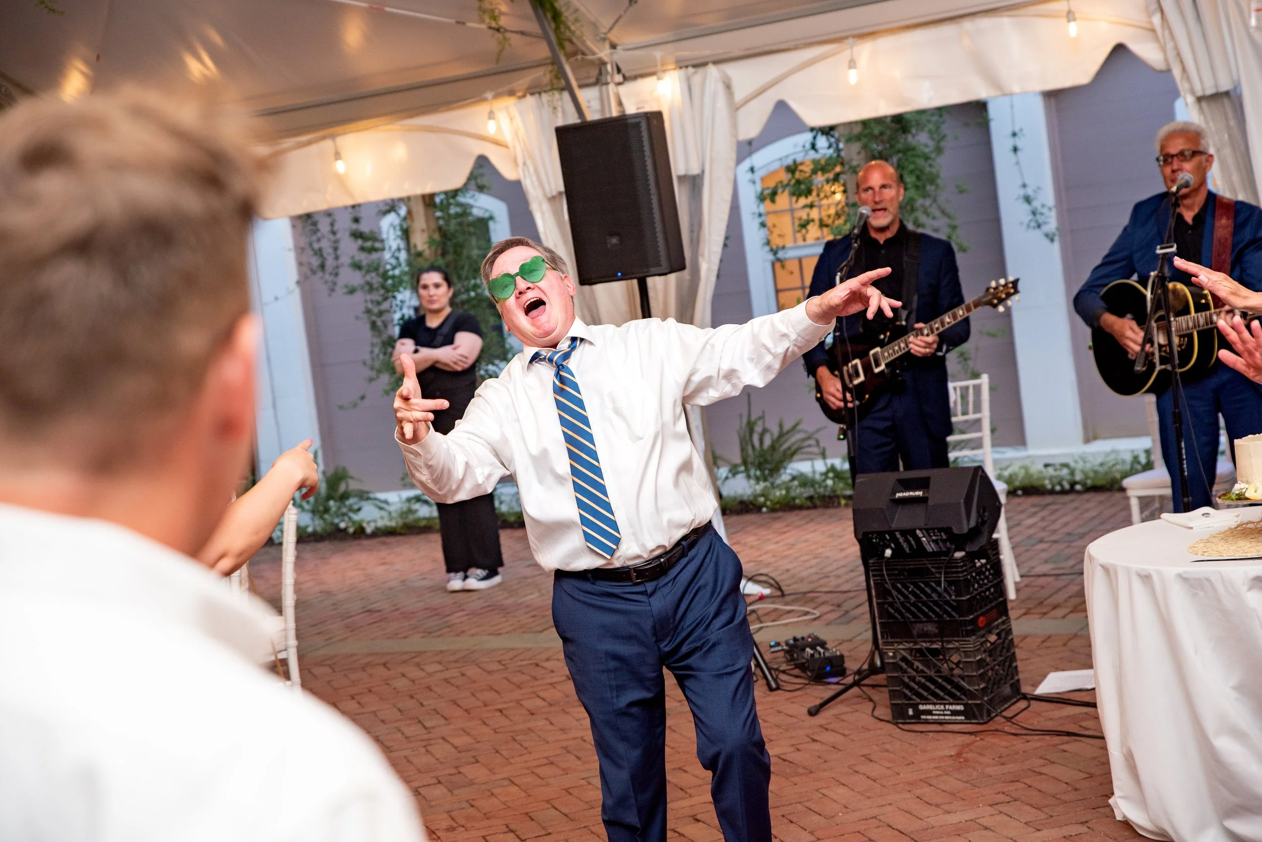 Dance floor at Long Hill Beverly