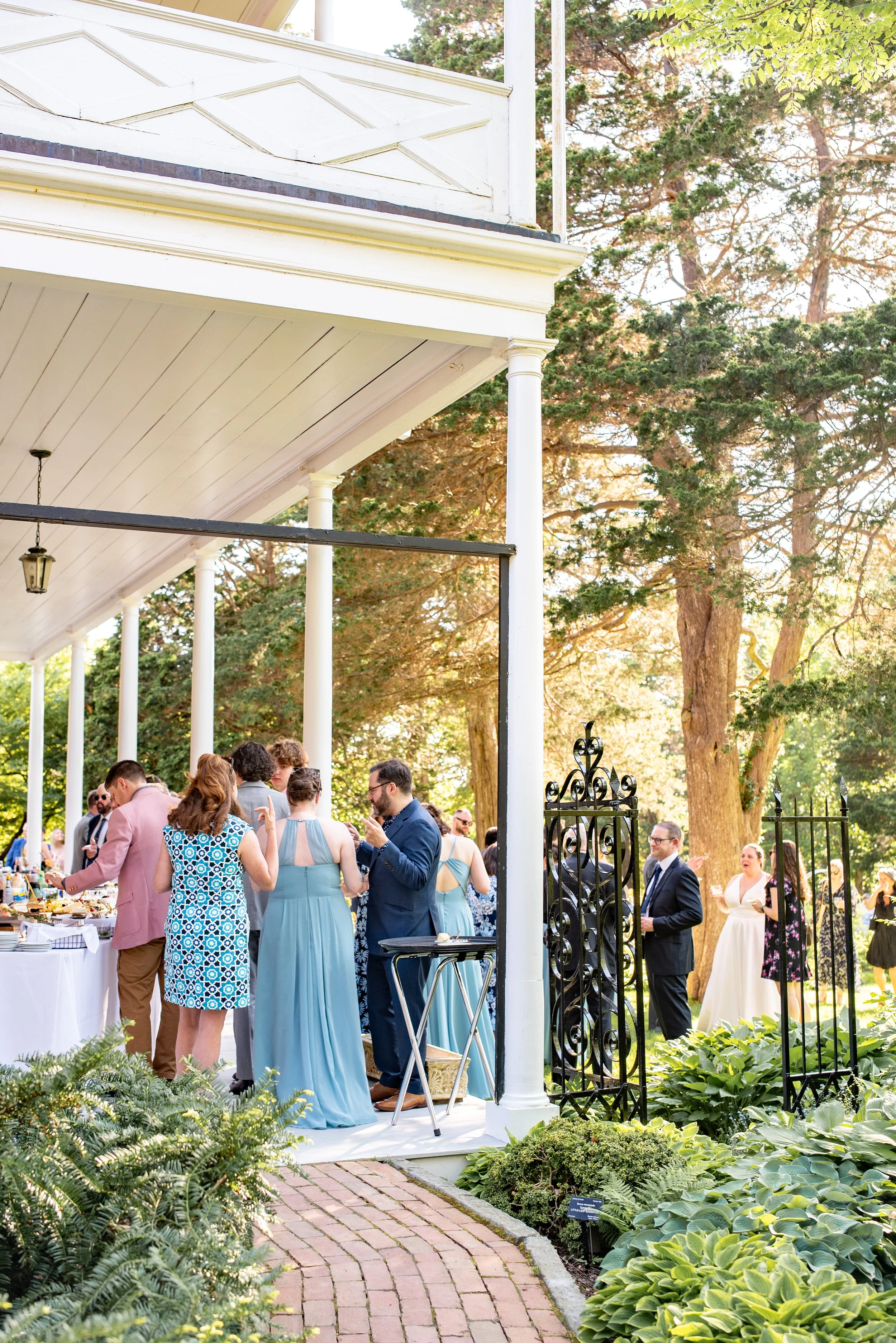 Cocktail Hour at Long Hill Beverly MA