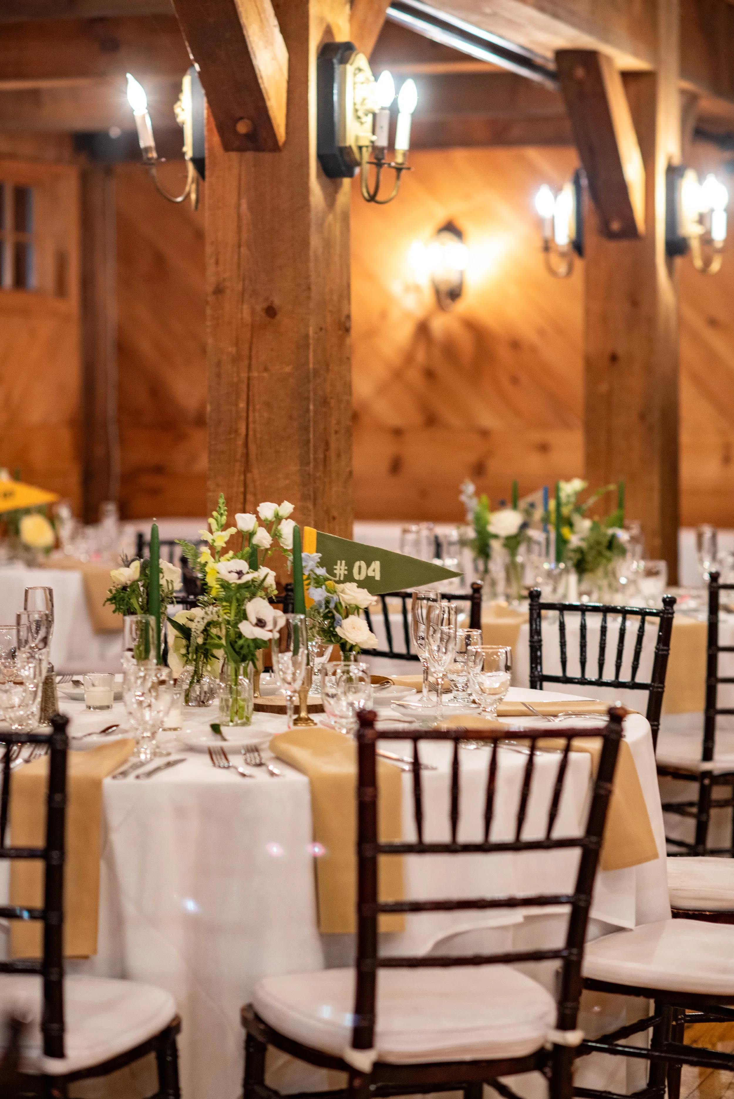 Reception space at The Red Lion Inn Cohasset