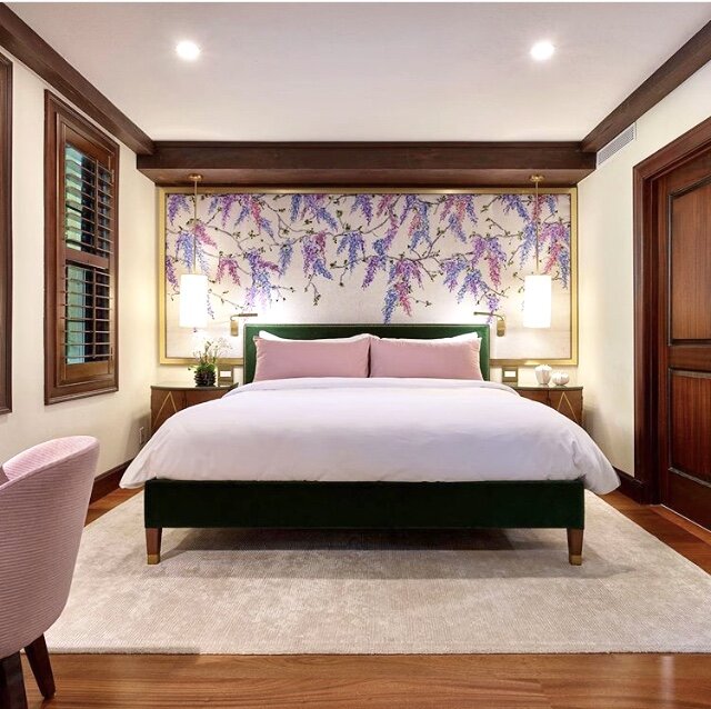 Brazilian Court Hotel in Palm Beach art commission by Miami based