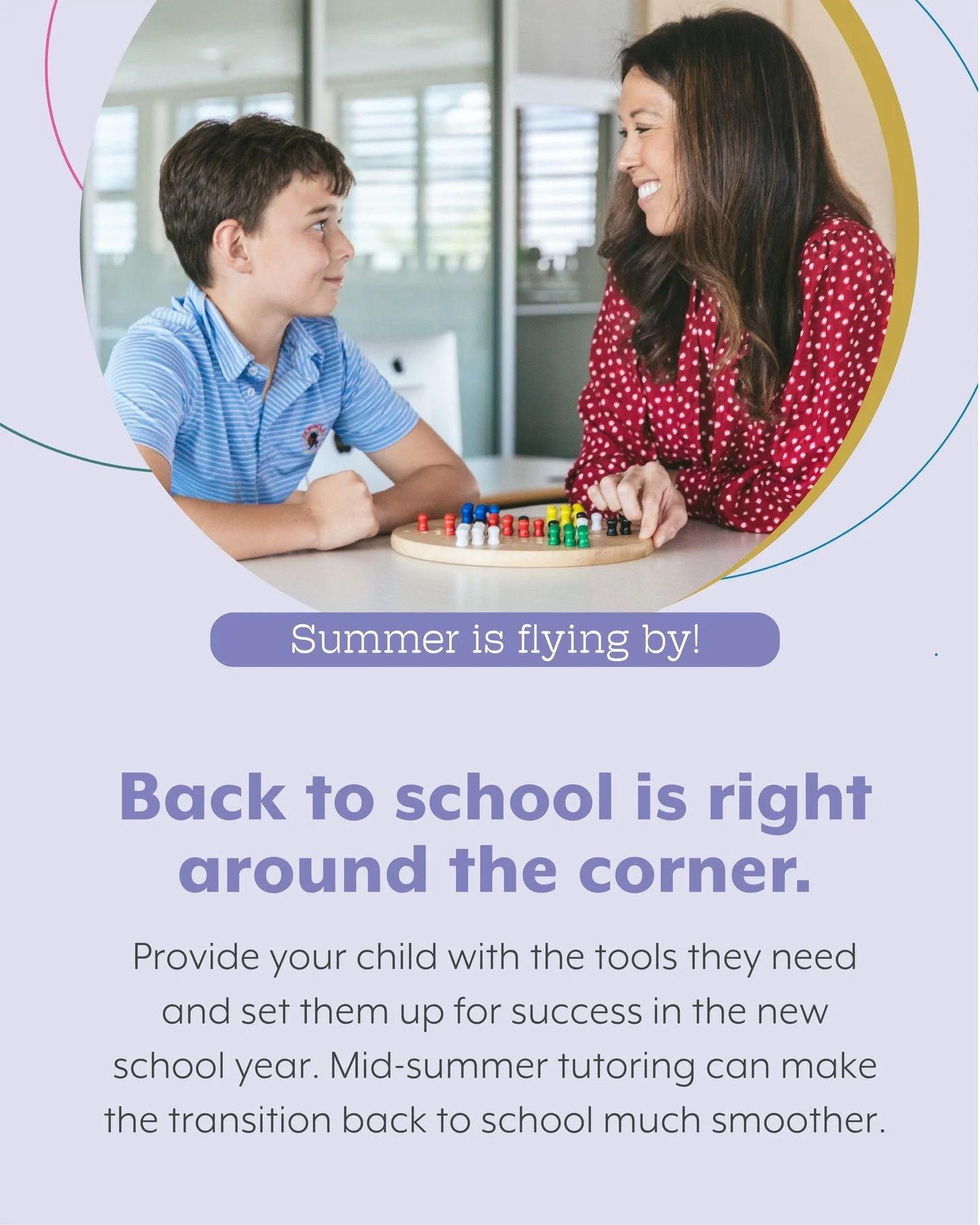 Parents, this Friday is August 1st. Children are returning to school in the coming weeks and we want to help get them prepared. Summer learning loss is real, but quick refreshers or academic boot camps can help ease the transition back to school for