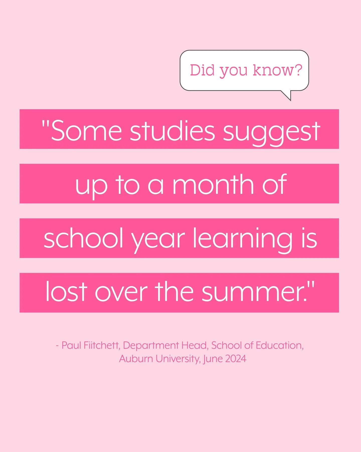 Parents, the summer slide is real! Two-three months without regular math and reading instruction can lead to learning loss. Contact us today to book your tutor who can provide fun and meaningful enrichment activities that will help keep your child en