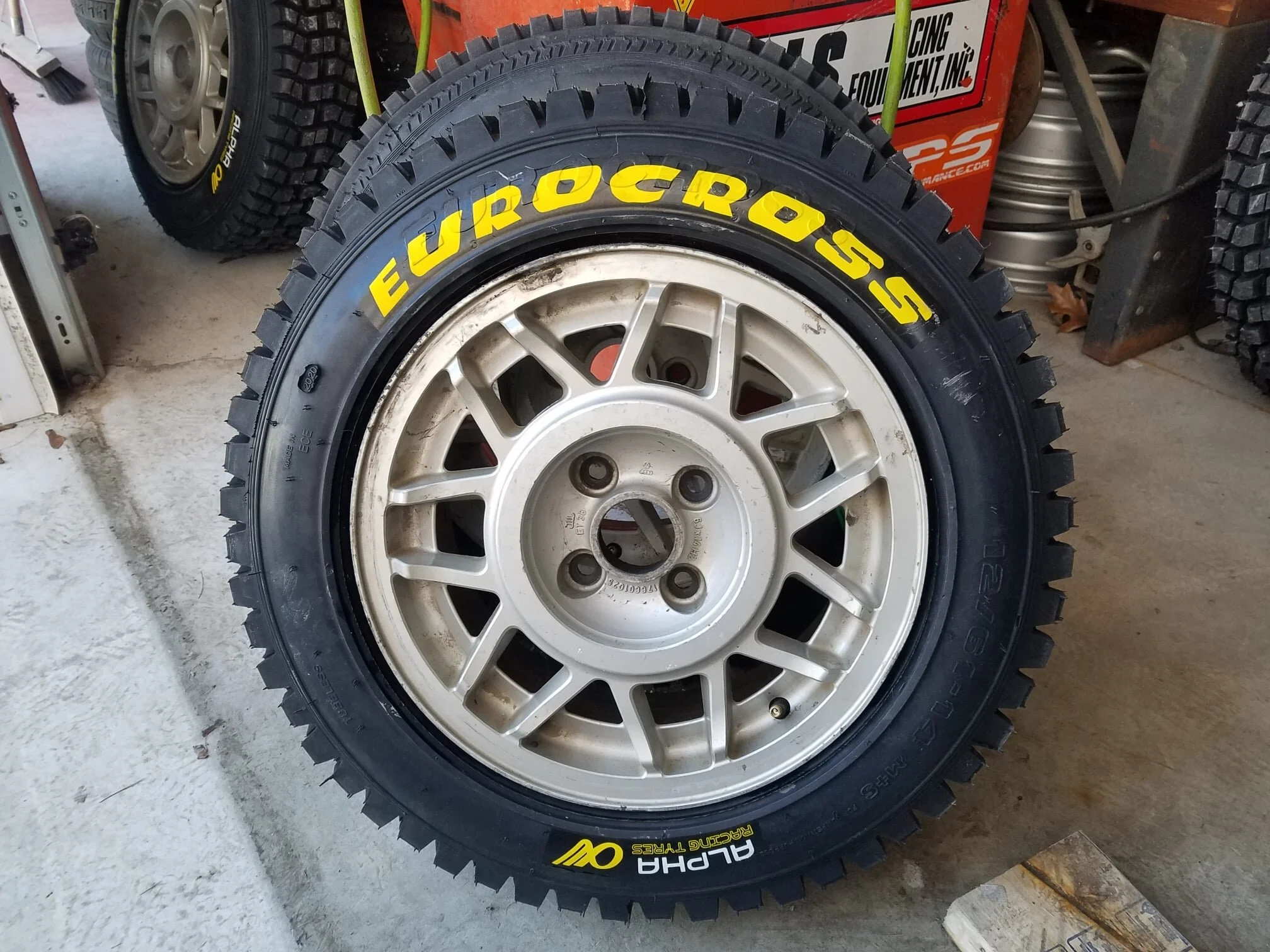 Alpha Eurocross Rallycross Tire — New England Racing Tires