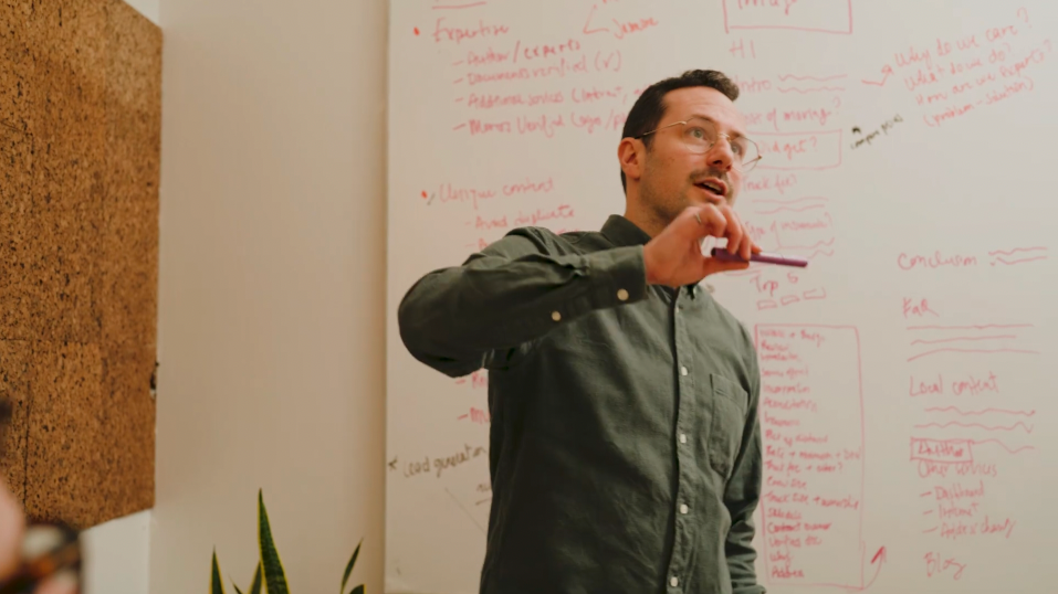 Company meeting B-roll:
Reinforces internal operations and legitimacy through real-world workplace dynamics.