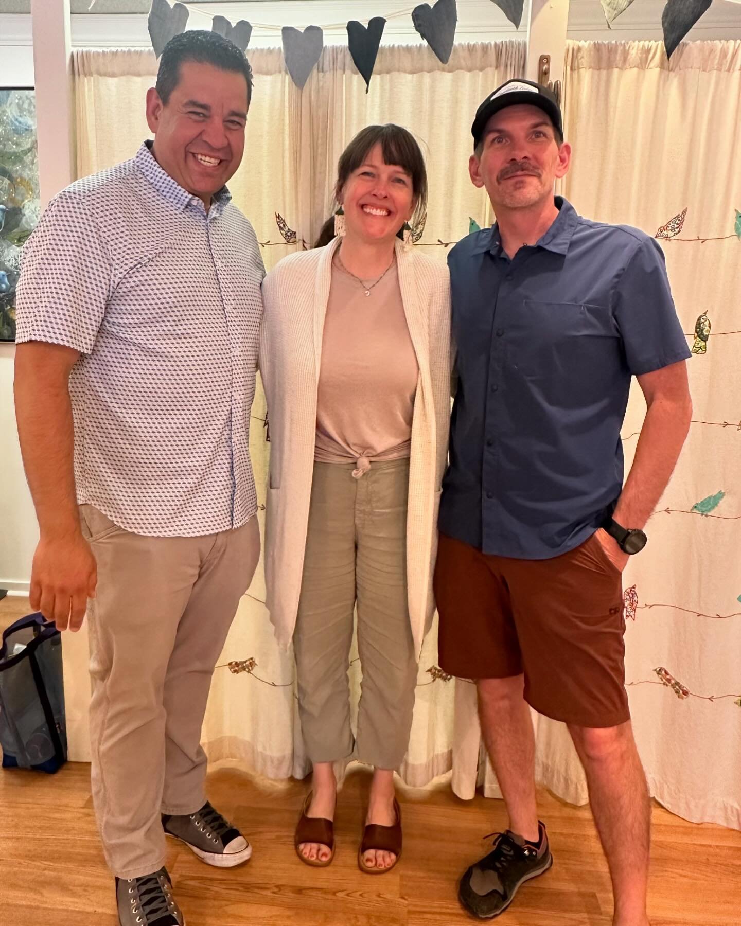We met Dr. Jaime Garza today for lunch then took him to our boutique (per his request to find a gift for his wife and kids 🫶🏼). Thank you Jaime for taking the time to meet with my husband Matt and I today. It meant a lot to both of us- we know you 