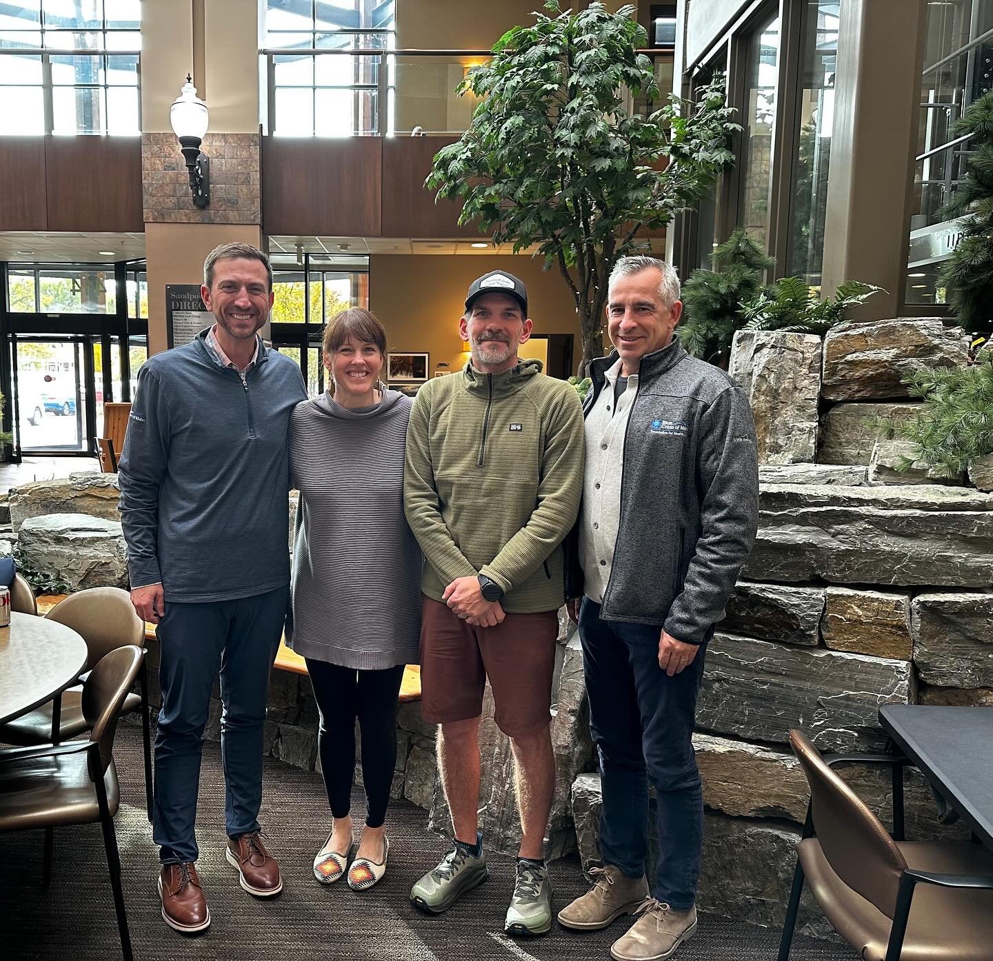 We met with Mike Reynoldson &amp; Jayson Ronk of the Blue Cross of Idaho Foundation last week. We were excited to sit down and share more about our organization, while learning about the incredible work they are doing across the state. We are gratefu