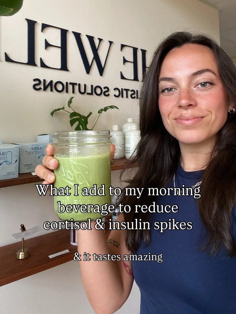 Your morning drink can do one of two things&hellip;

Spike your stress, hormones, or support calm, sustainable energy. 

I love lattes and coffee as much as the next person, but Matcha actually makes me feel good all day. 

I don&rsquo;t recommend dr