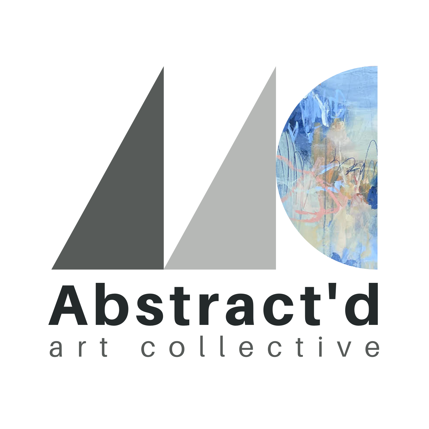 Abstract'd art collective image logo