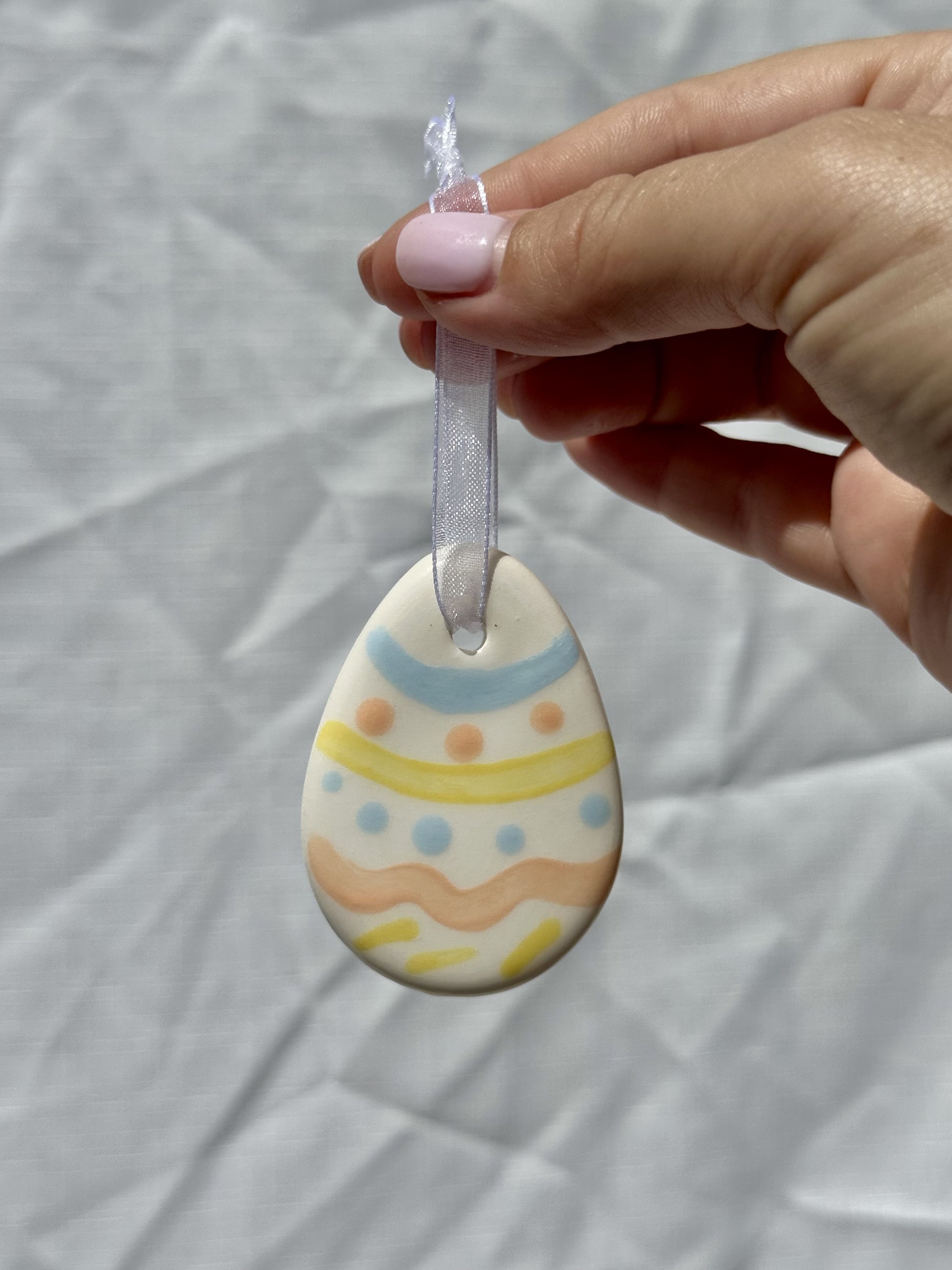 Mini Easter Egg Ornament - Style 3