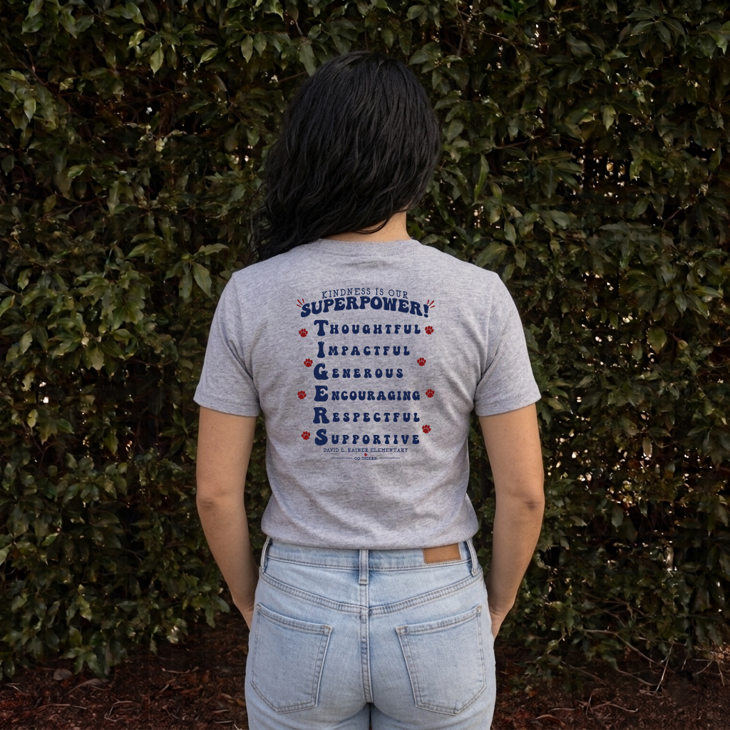 Kindness Is Our Superpower    DLRE School Spirit Adult Unisex Tee