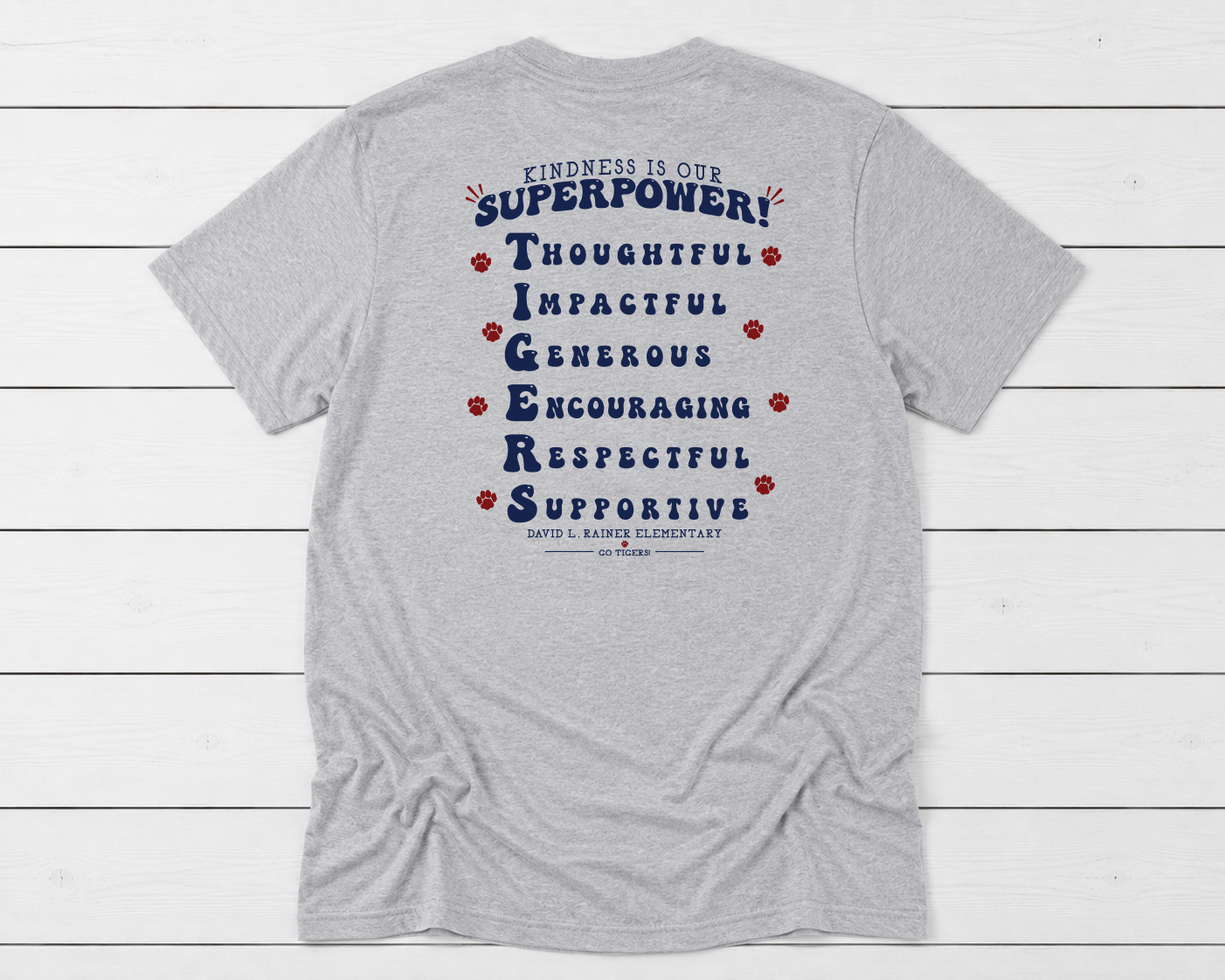 Kindness is our superpower tshirt back athletic grey.png