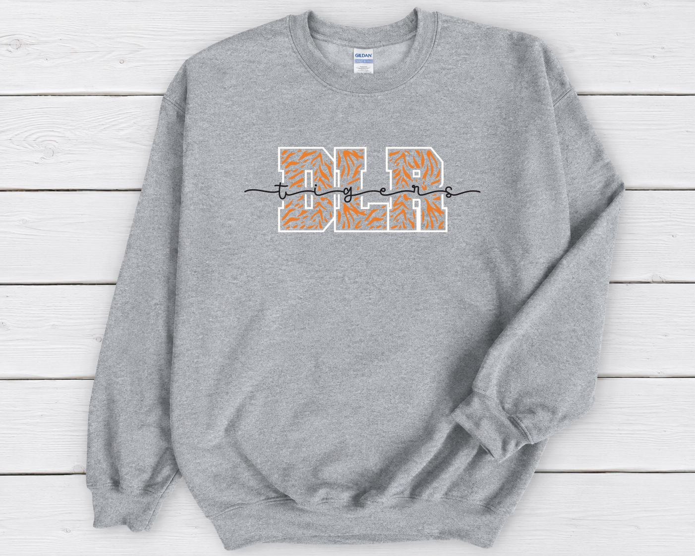 DLR Tigers Crewneck Athletic Grey.png (Copy) (Copy)