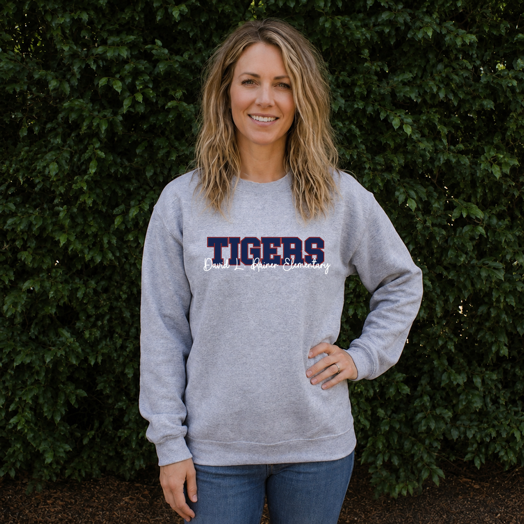 Tigers Varsity   DLRE School Spirit Adult Unisex Tee /  Sweatshirt