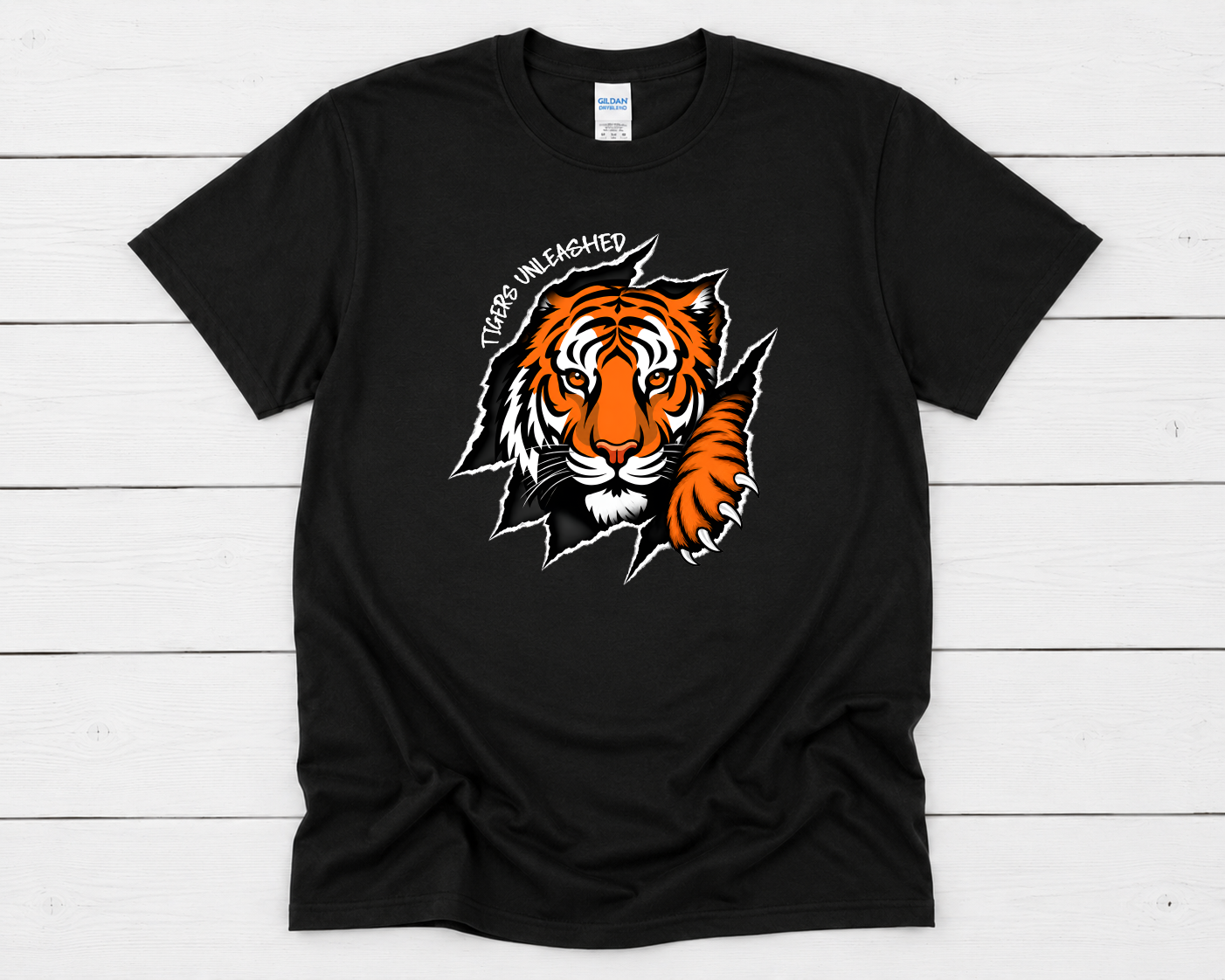 Tigers Unleashed TShirt Black.png