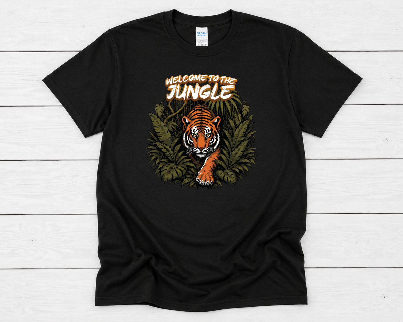 welcome to the jungle TShirt Black.png
