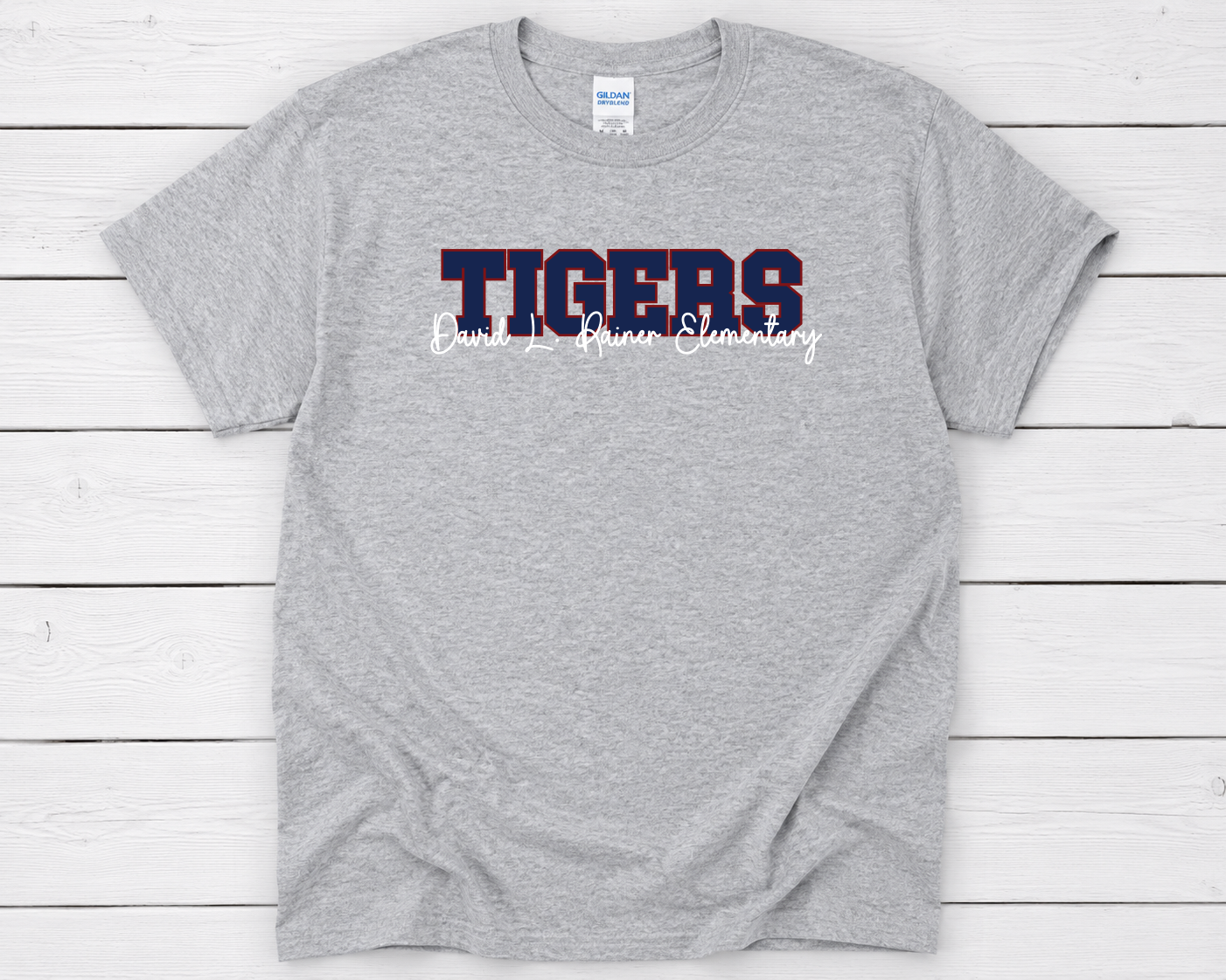 TIGERS Athletic Grey TShirt.png