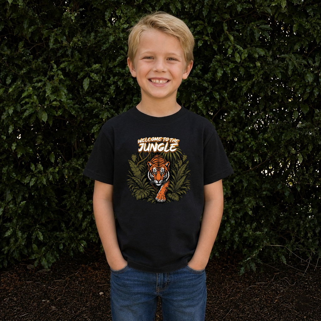 WELCOME TO THE JUNGLE    DLRE School Spirit Youth Unisex Tee /  Sweatshirt