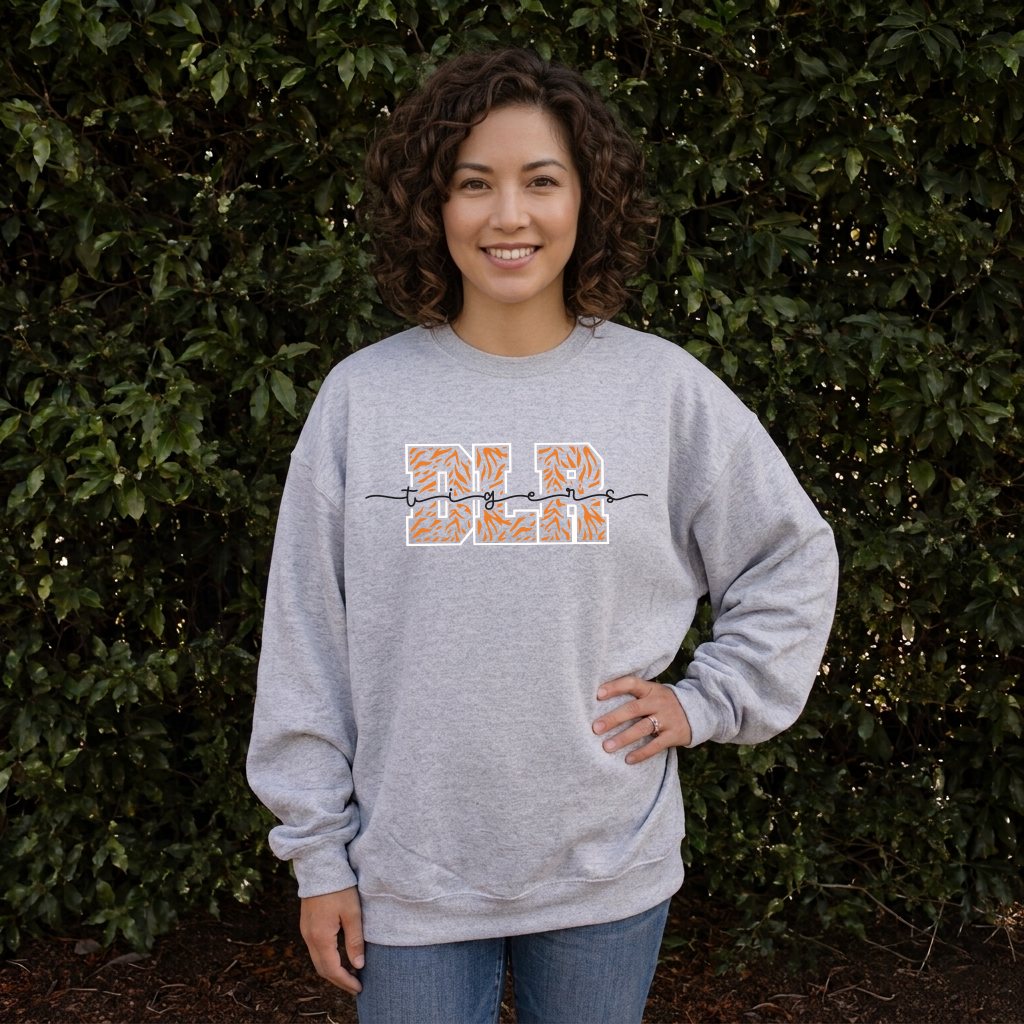 DLR Tigers     Cute & Simple DLRE School Spirit Adult Unisex Tee / Sweatshirt