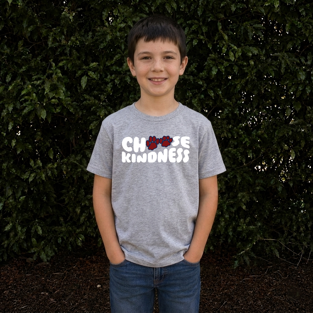 CHOOSE KINDNESS    DLRE School Spirit Youth Unisex Tee