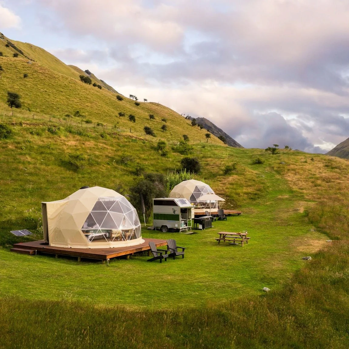 🌟 Bookings Now Open! 🌟
The wait is over &mdash; Glam Camping Queenstown is now taking bookings for the 2025/2026 season! 🏕✨

Whether you're dreaming of a romantic escape under the stars, a luxurious weekend with friends, or a unique celebration su