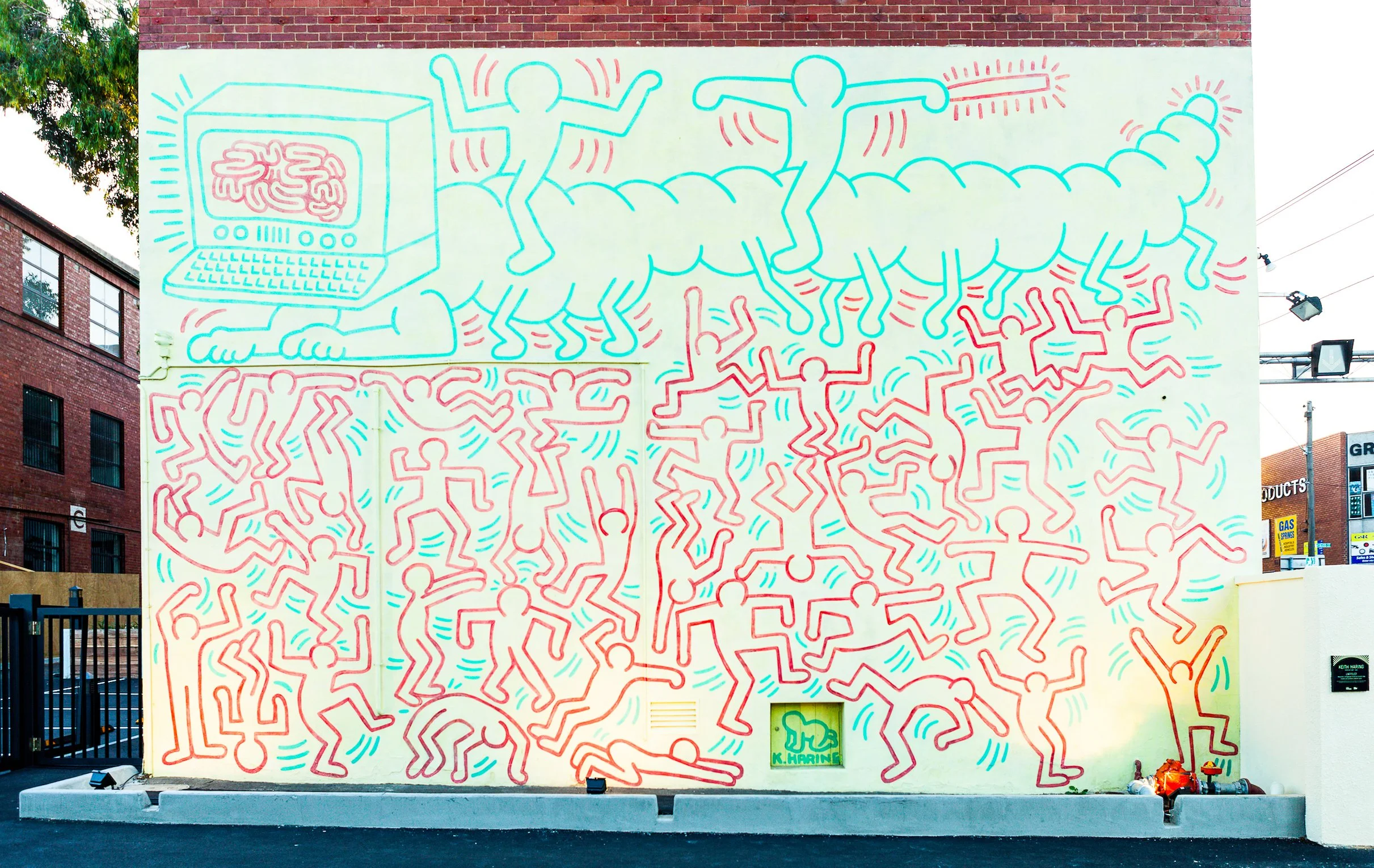 Music Market Development - Keith Haring Mural