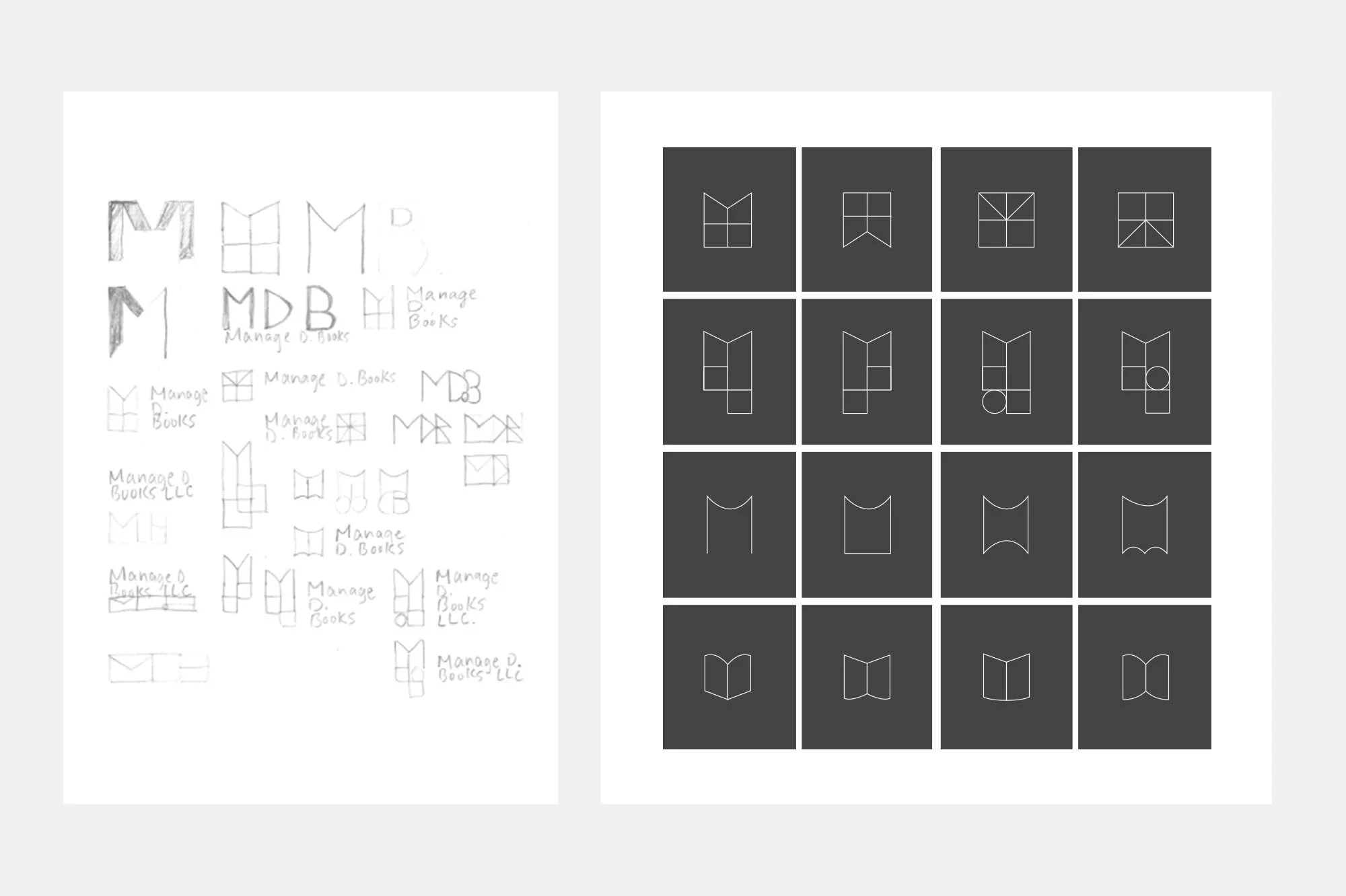 Low &amp; Mid Fidelity Sketches