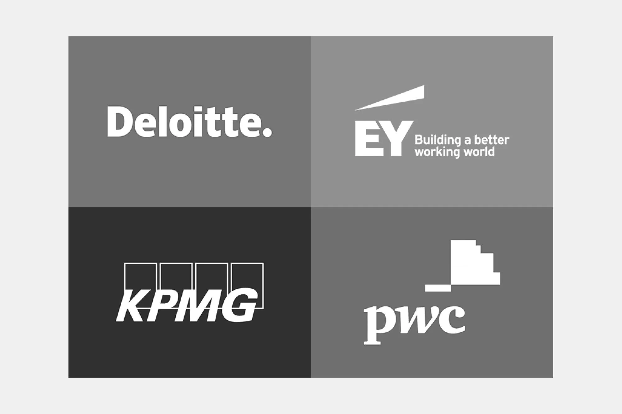 Top reputable ‘big four’ accounting firms.