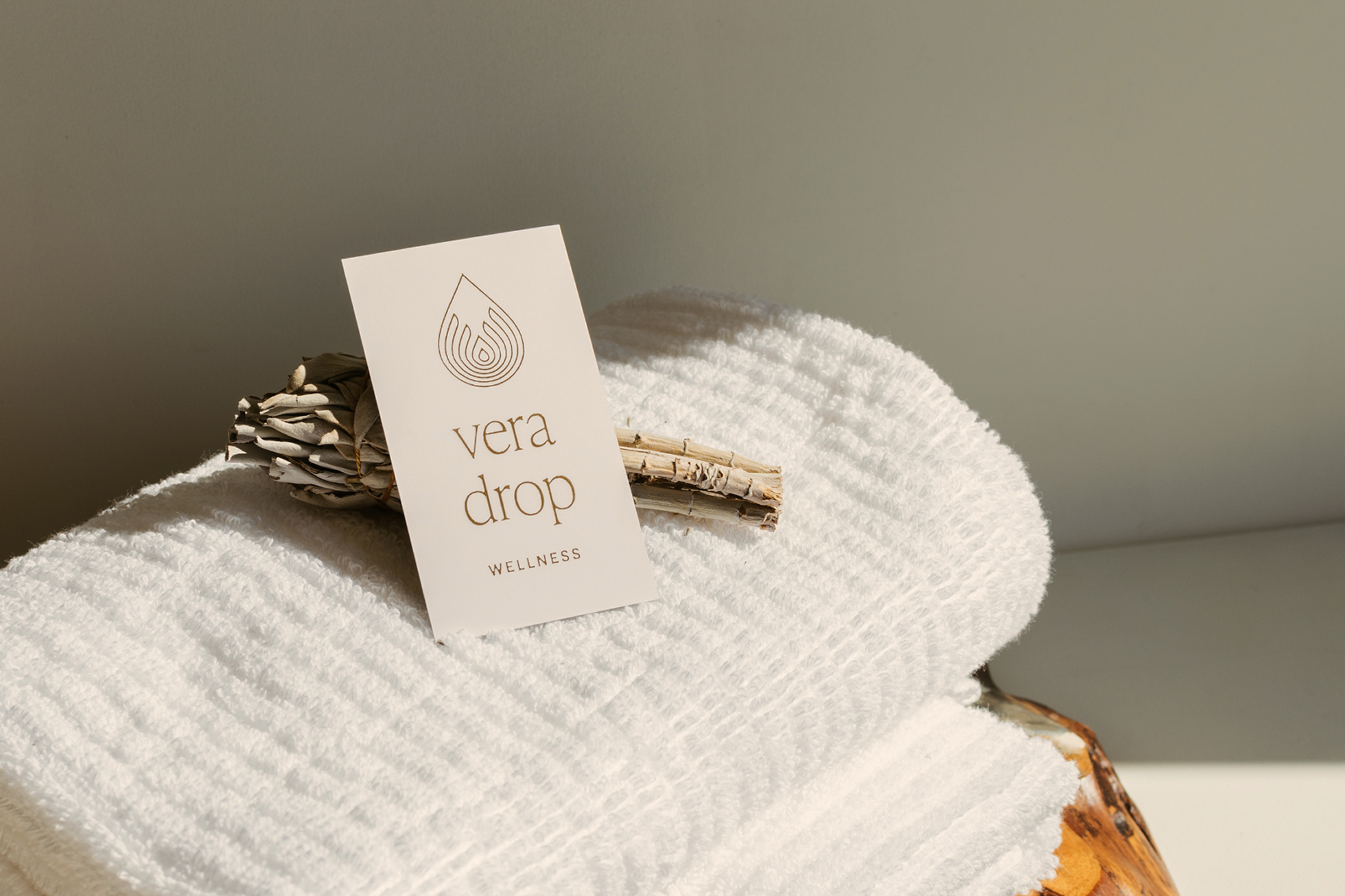 Veradrop Wellness Branding