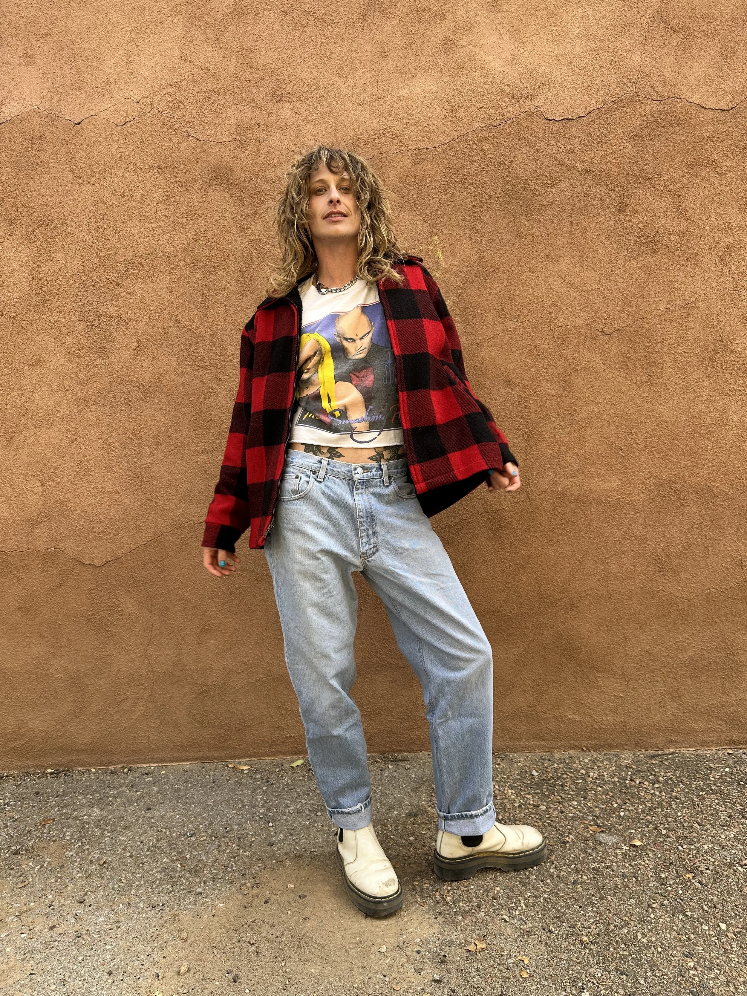 Woolrich Buffalo Plaid Wool Barn Jacket