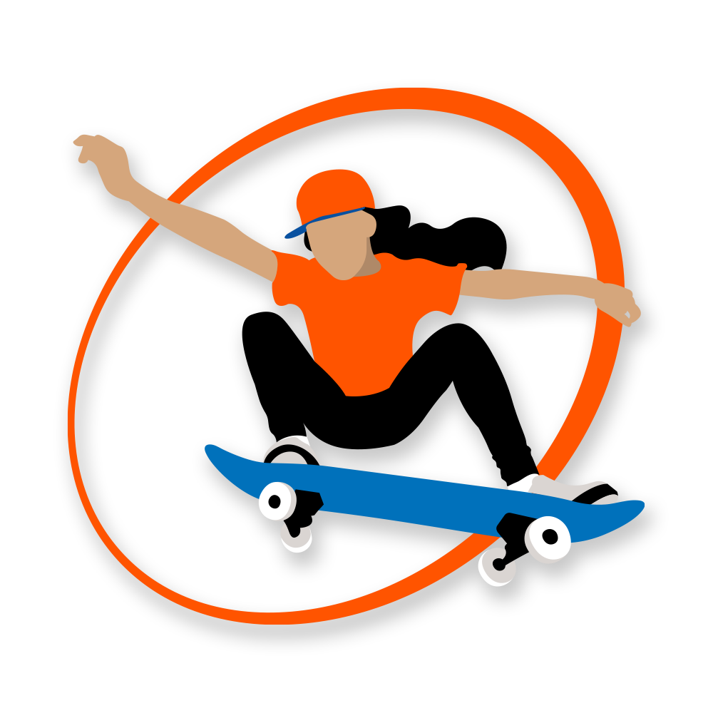 HUS - KNOCK OUT BATTLE - SKATEBOARD EDITION