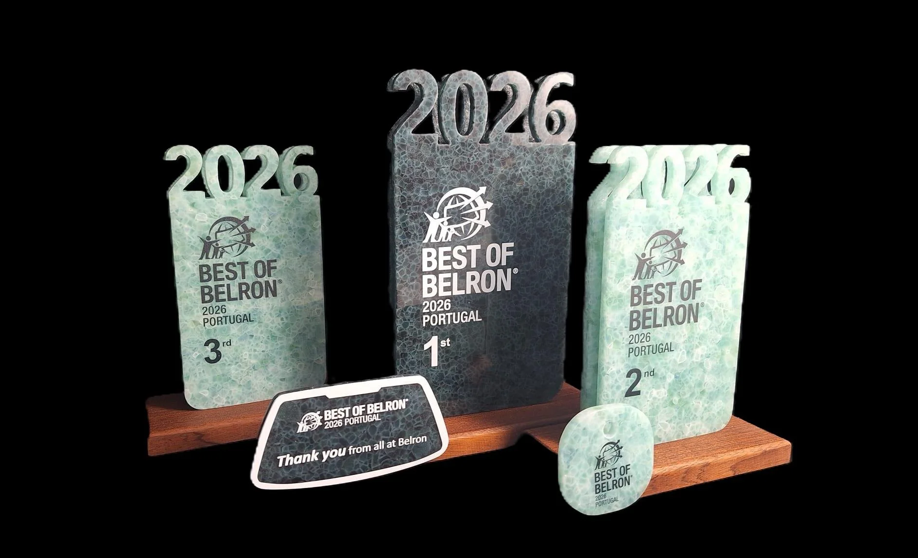 Oseng‑Rees Reflection Designing Bespoke Awards for Belron’s Global Competition best of Belron 2026