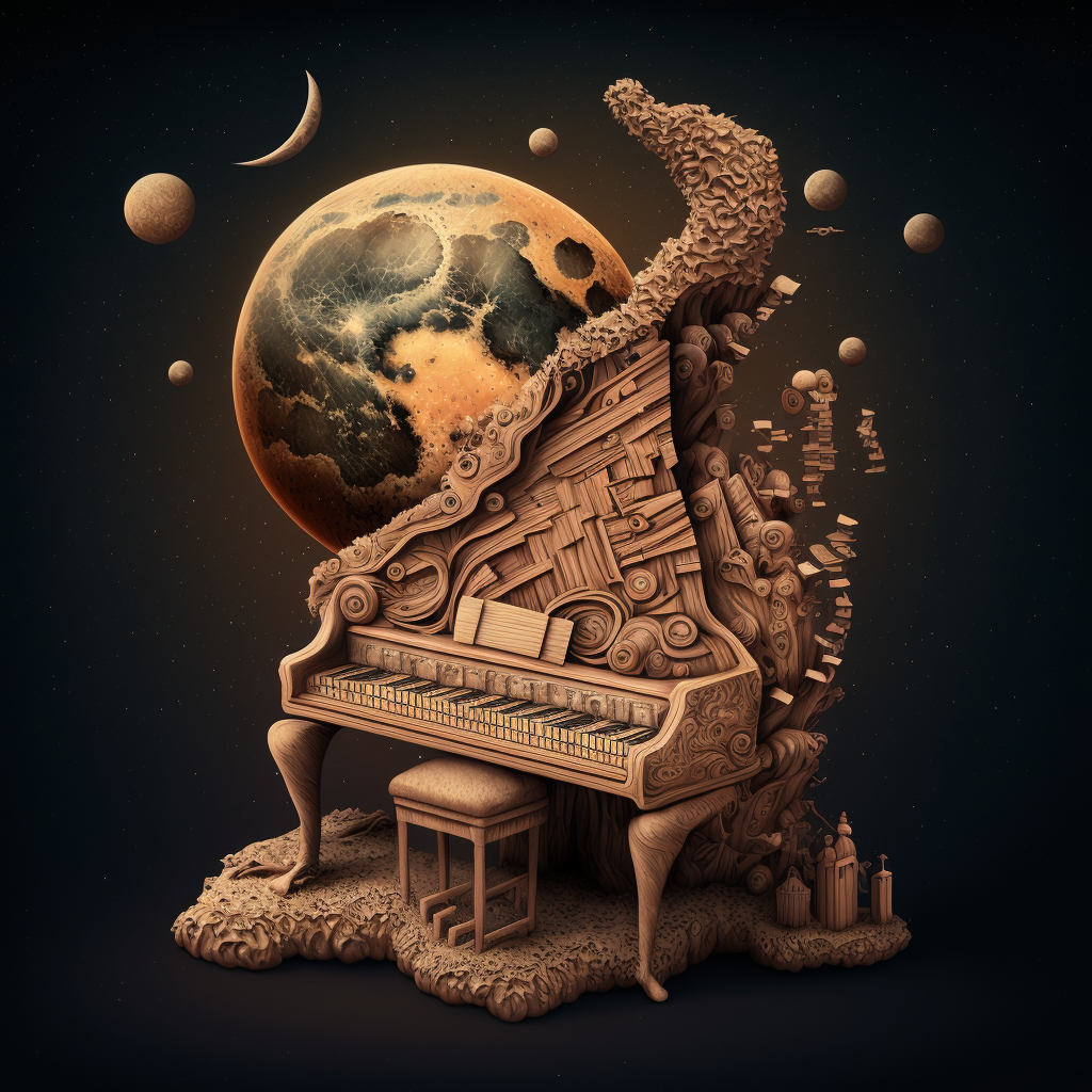 A lonesome Piano