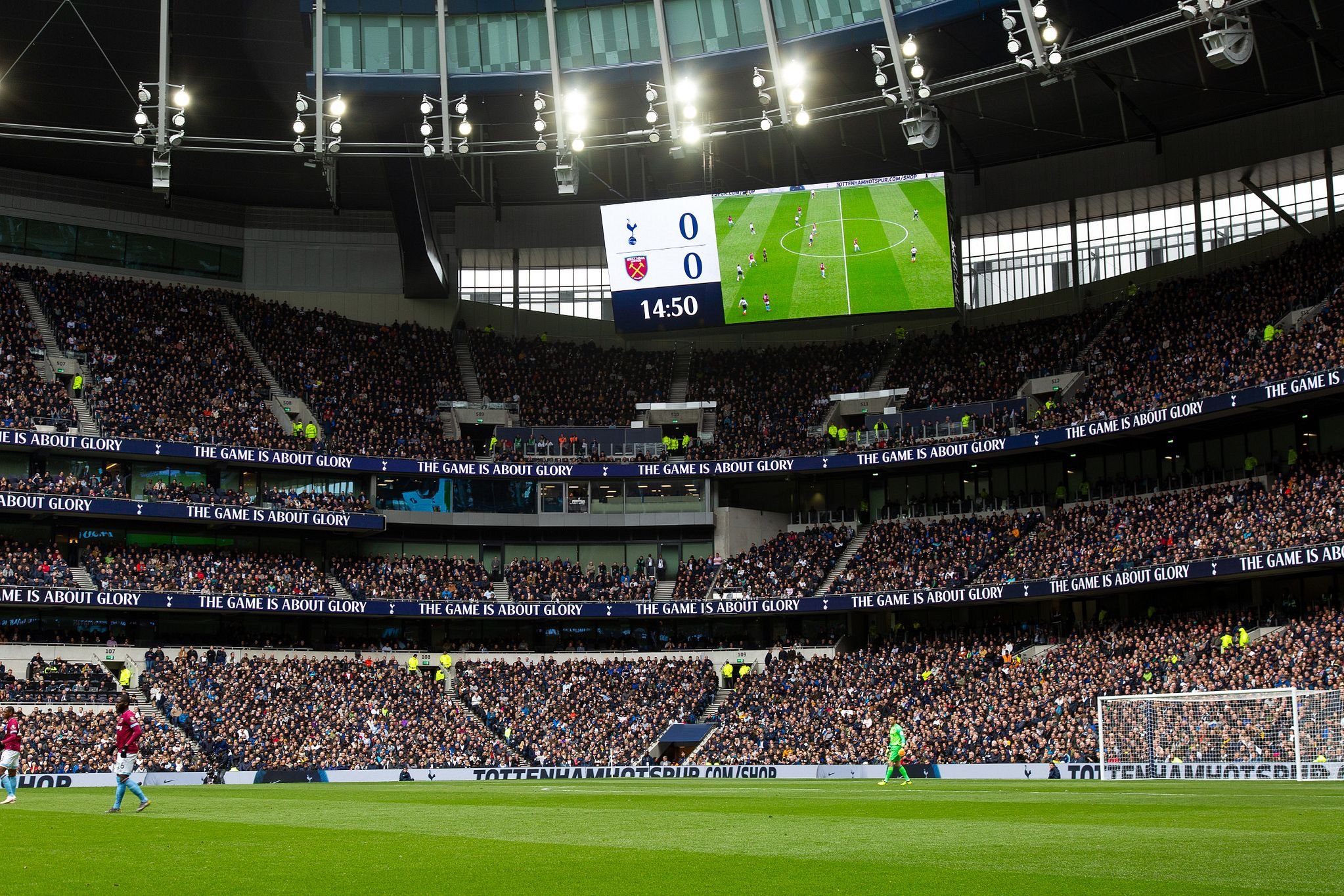 Tottenham Hotspurs Stadium