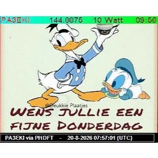 SSTV NET - 20 Aug 2026