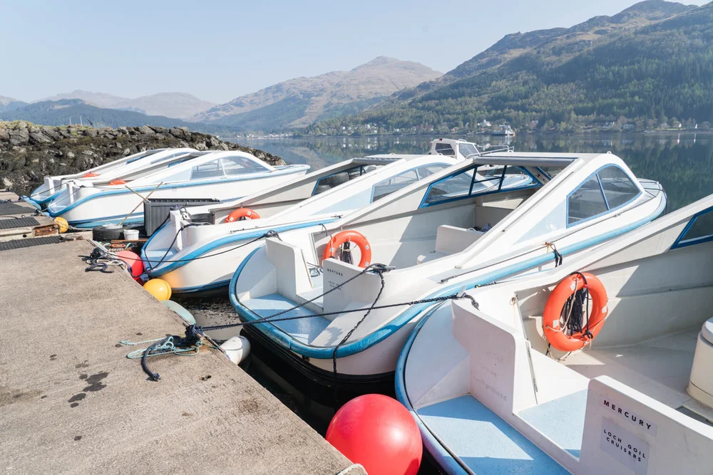 Rates for motor boat hire on Loch Goil — Loch Goil Cruisers Loch Goil