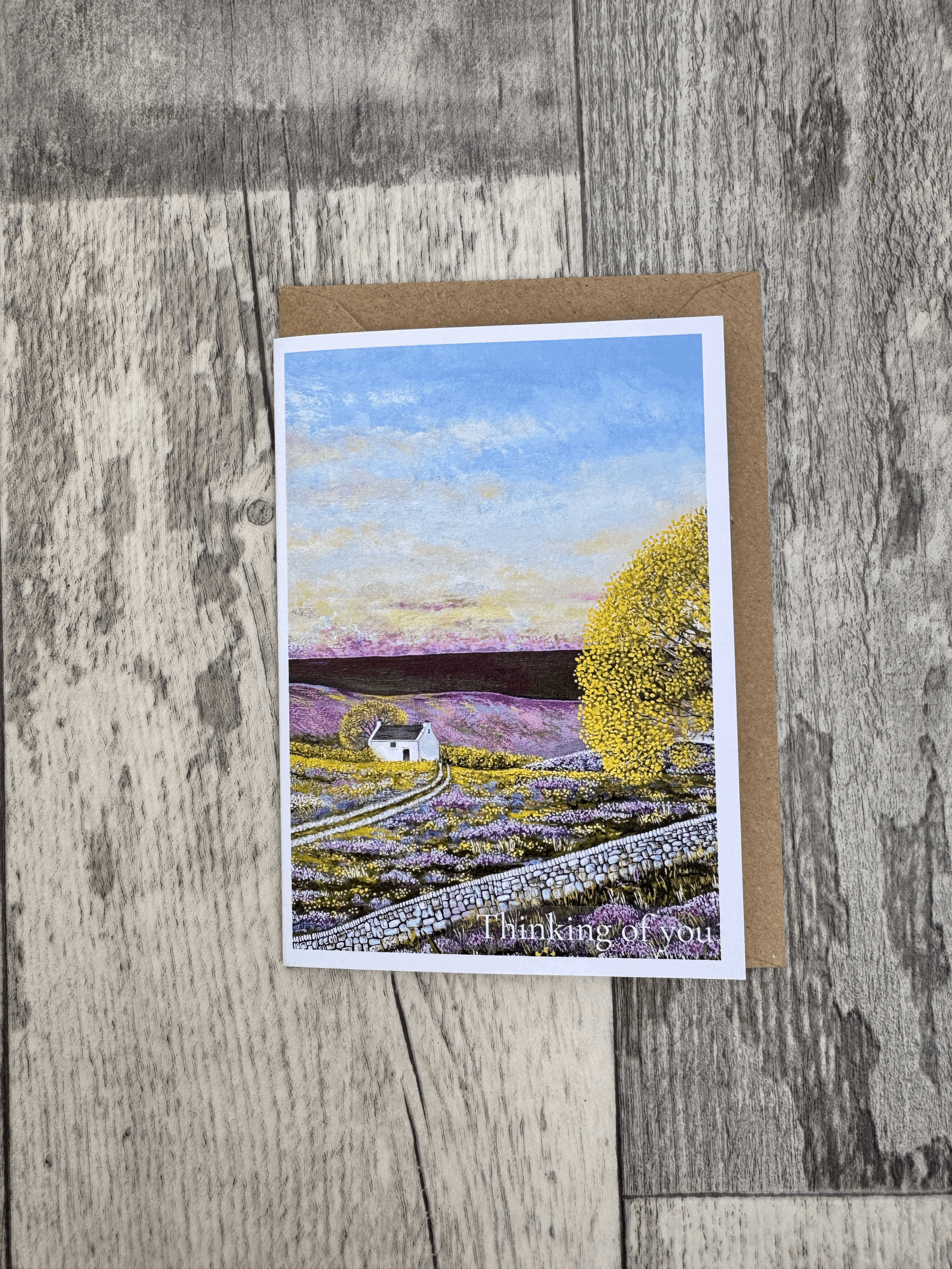 'Thinking of You'  - A6 Greeting Card