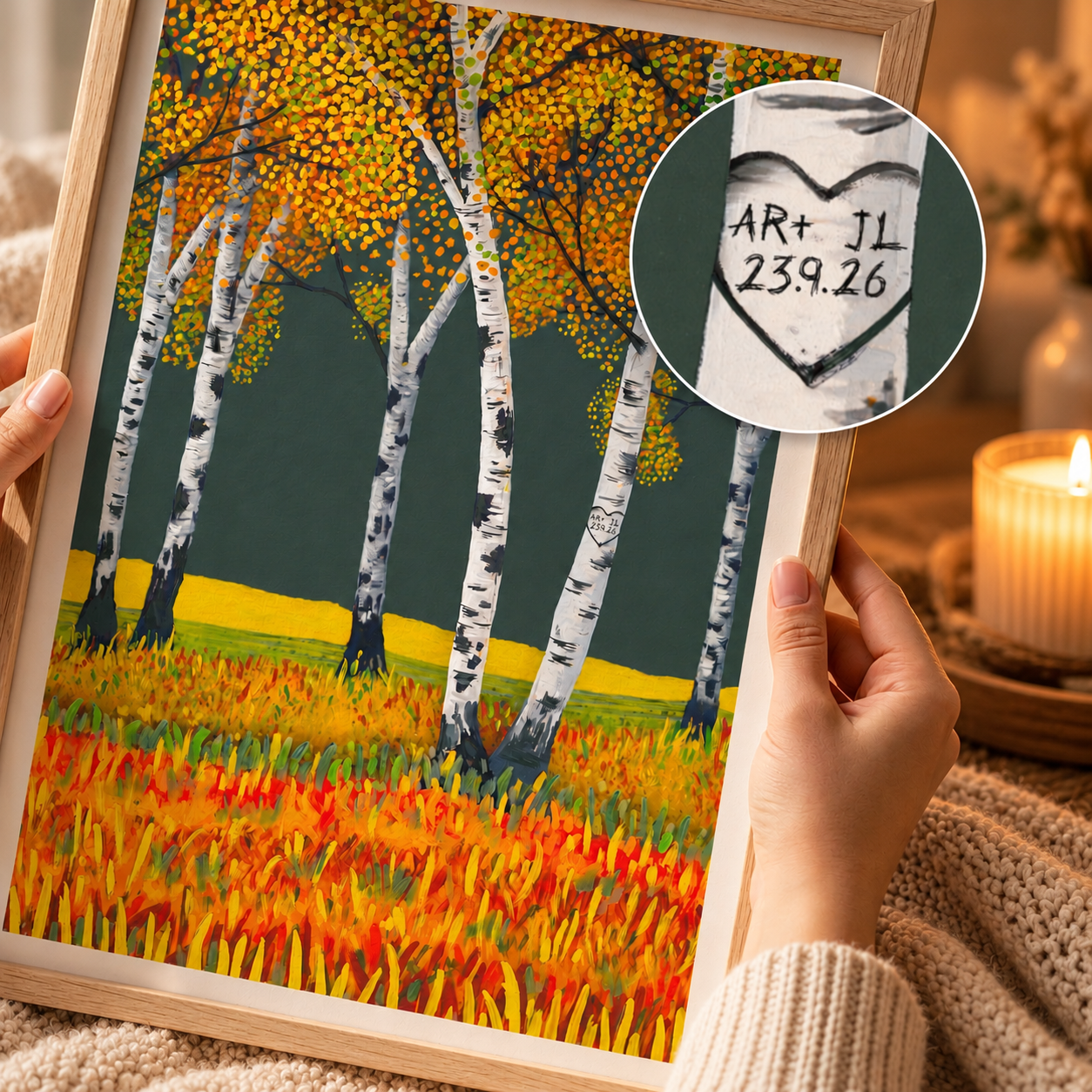 Personalised 'Glass Forest' Giclée Print