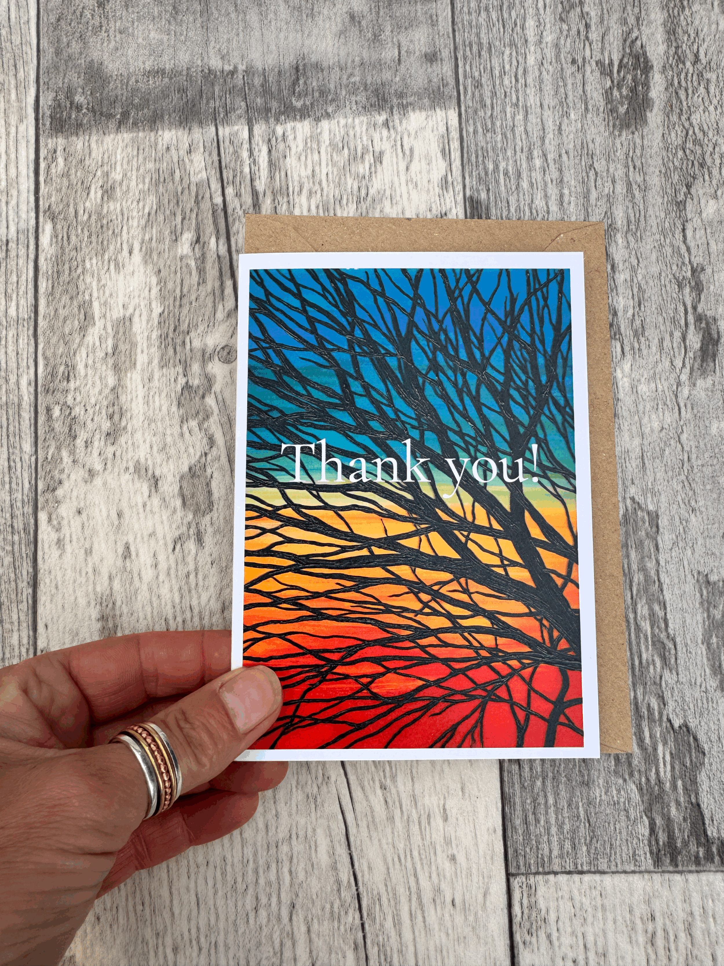 Thank you  - A6 Greeting Card