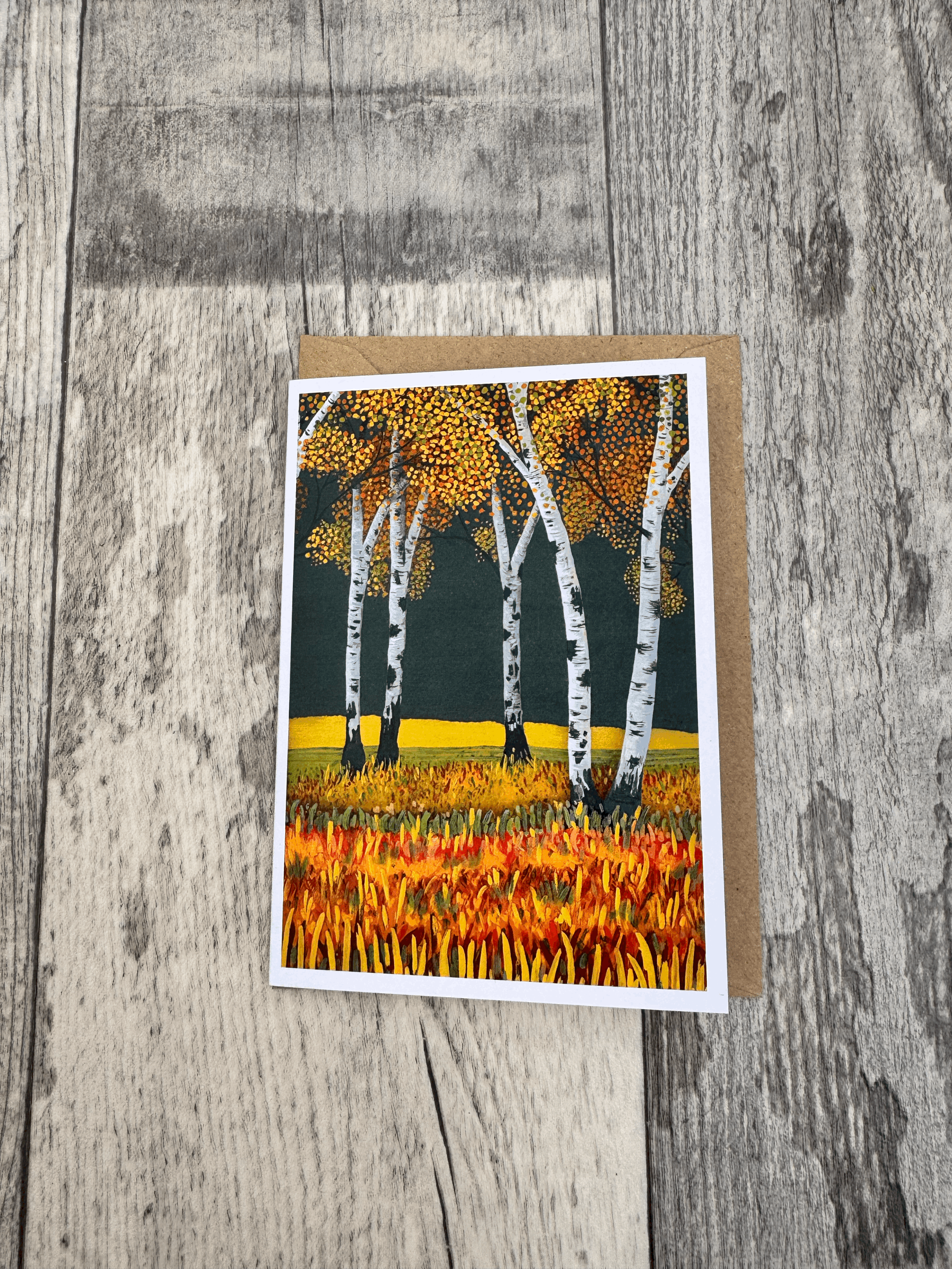 'Glass Forest'  - A6 Greeting Card