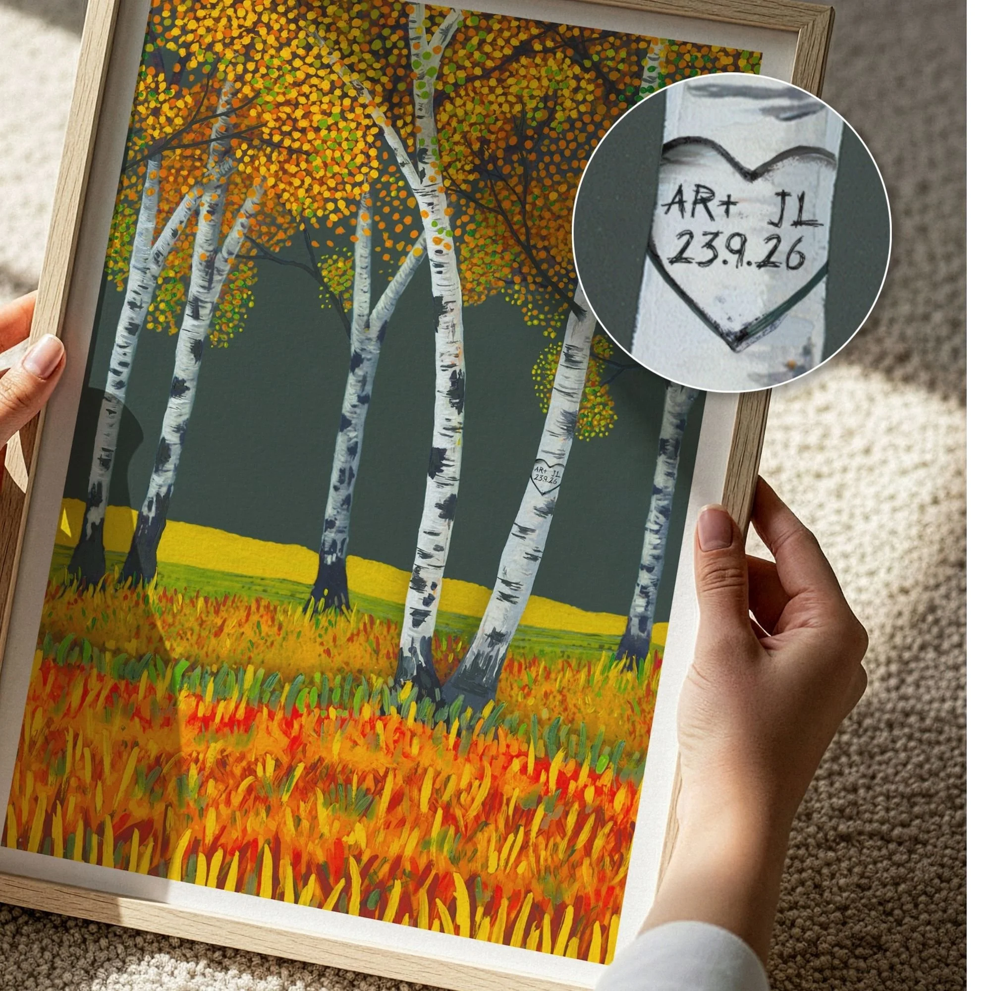 Personalised 'Glass Forest' Giclée Print