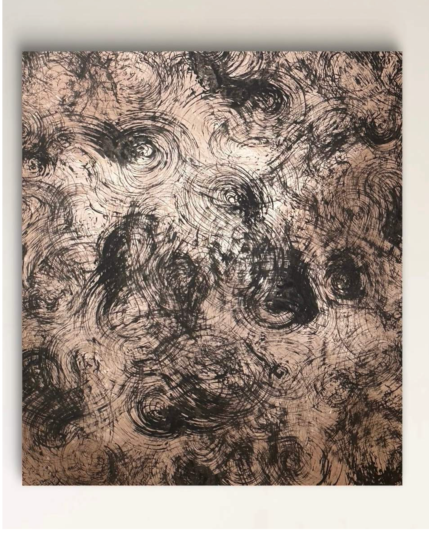 Mochalocca
Raw Pigment & Acrylic On Canvas
170 x 140 cm